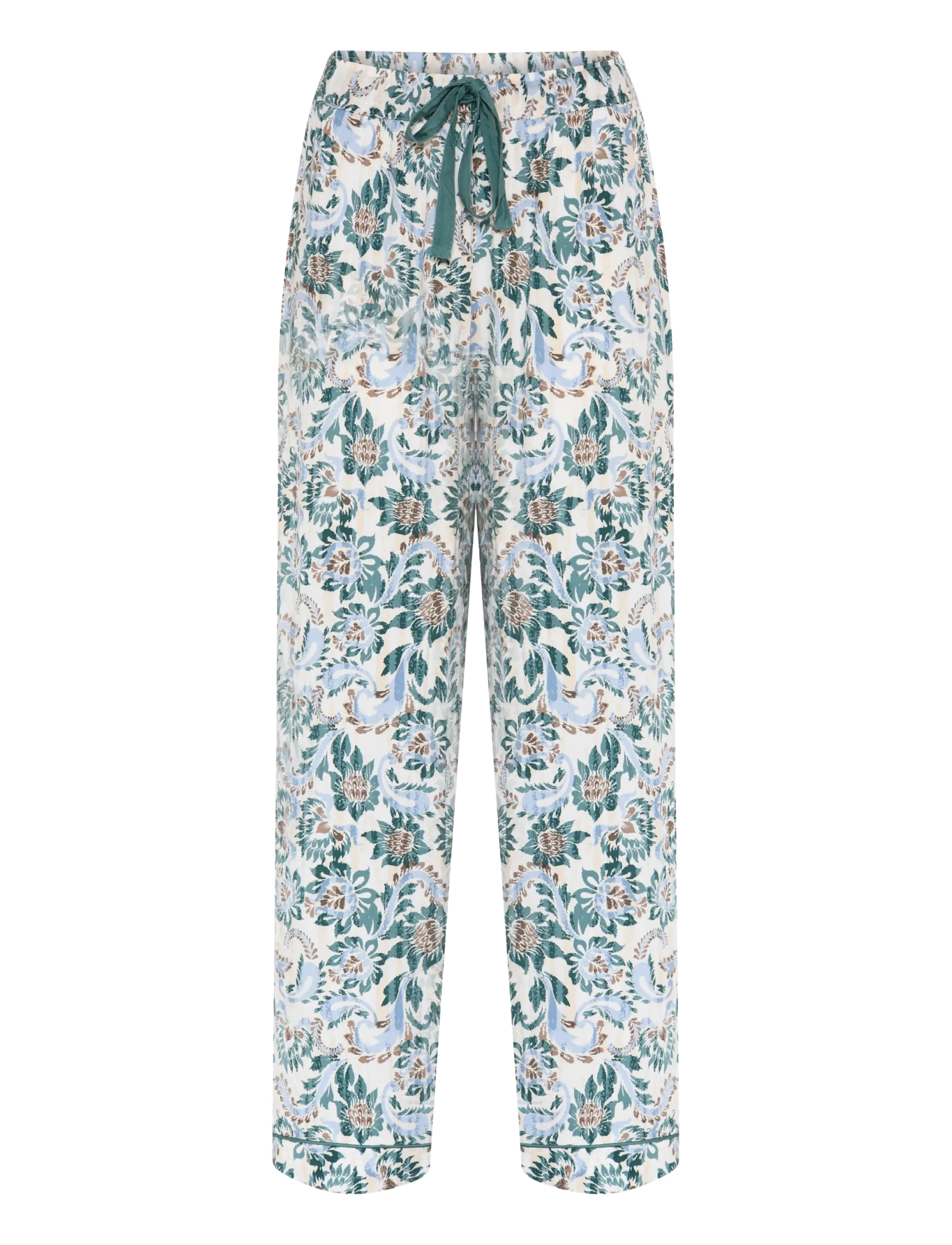 CCDK Copenhagen Janet Pants - Pidžaamapüksid - SAGEBRUSH GREEN AOP / khaki/green