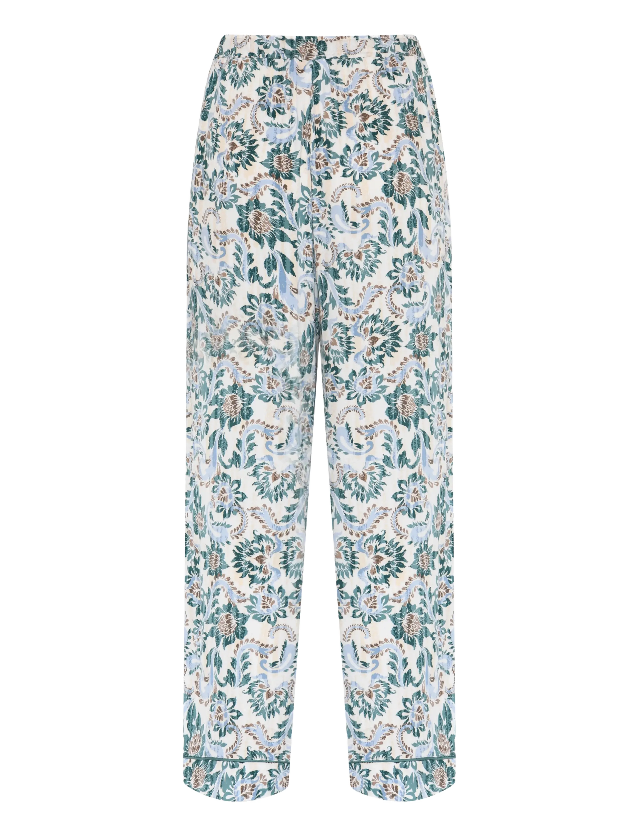 CCDK Copenhagen - Janet Pants - sagebrush green aop - 2