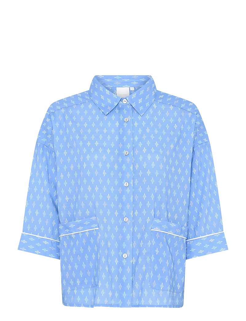 CCDK Copenhagen - Sonja Shirt - oberteile - azurine aop - 1