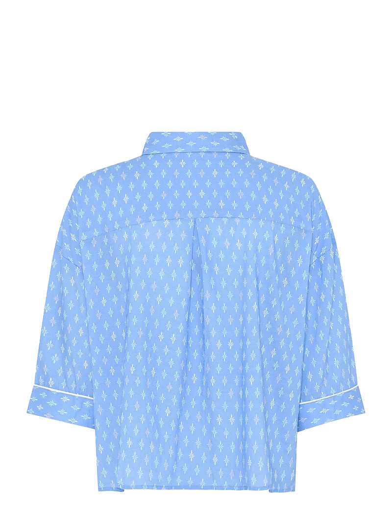 CCDK Copenhagen - Sonja Shirt - oberteile - azurine aop - 2