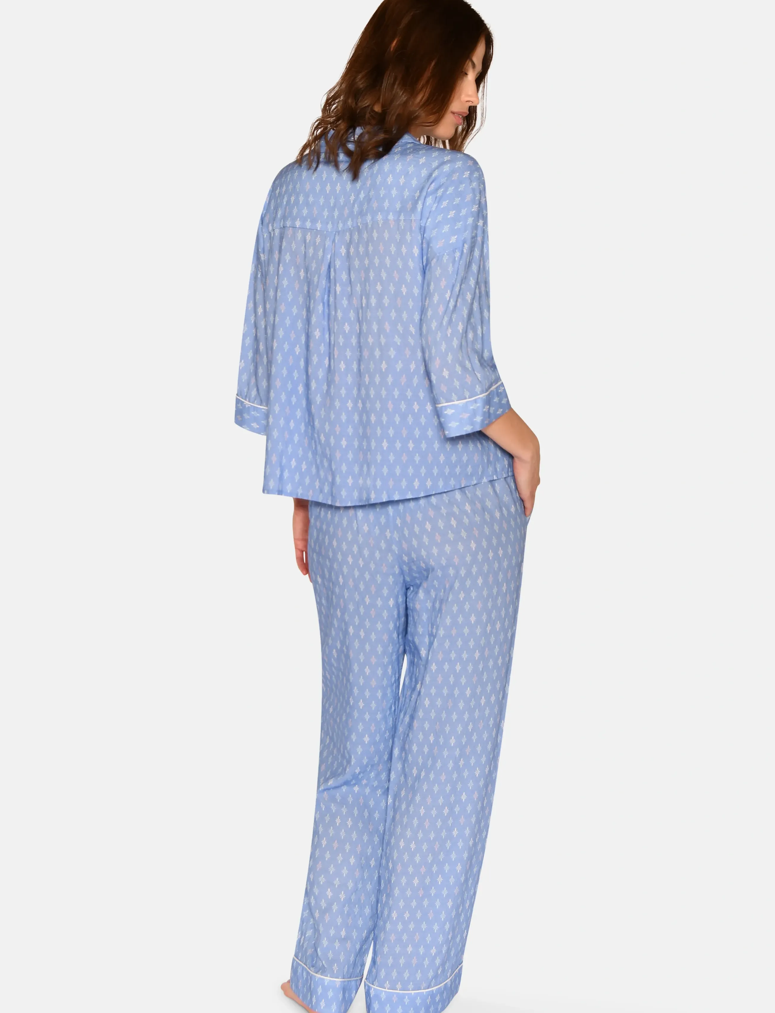 CCDK Copenhagen - Sonja Shirt - oberteile - azurine aop - 4
