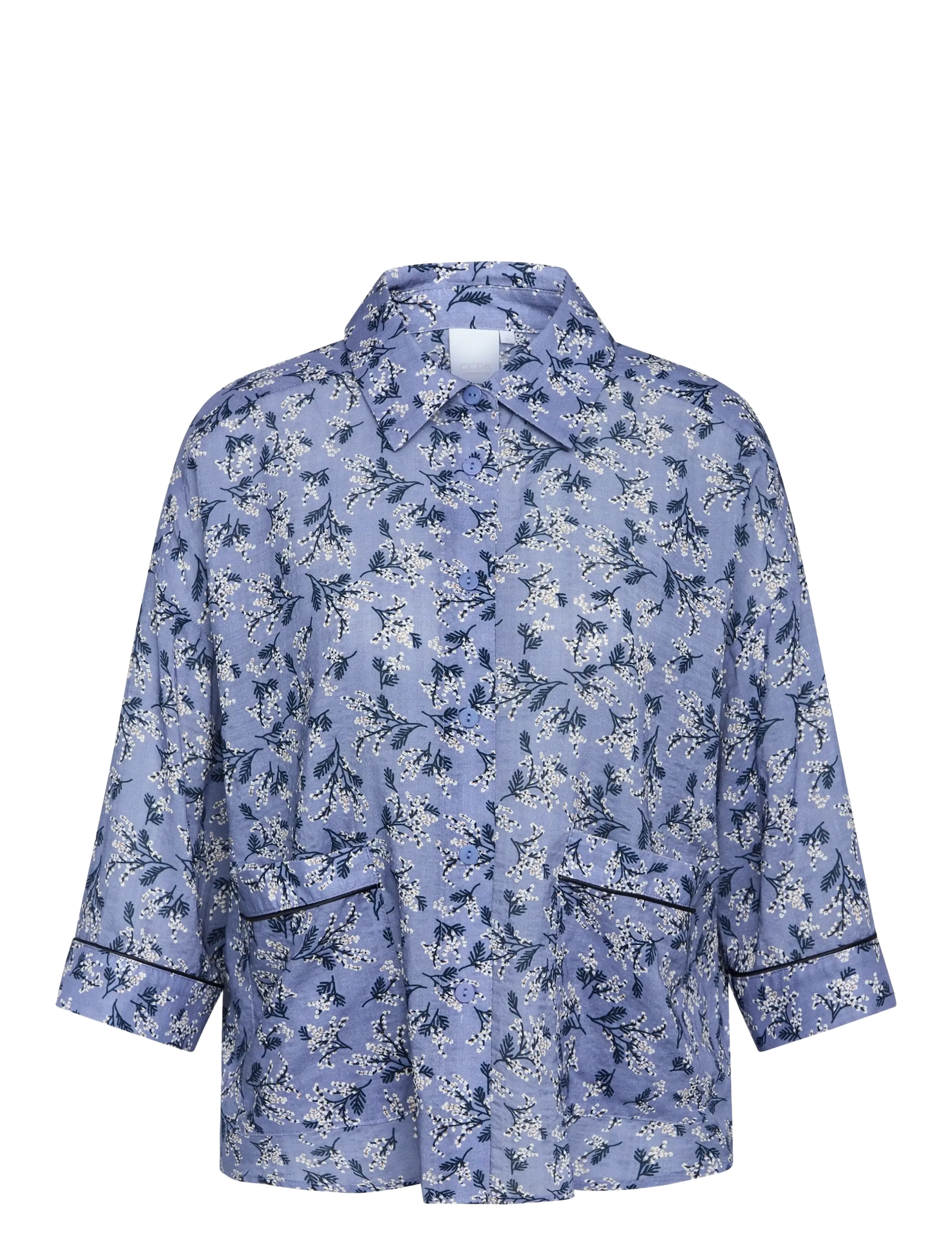 CCDK Copenhagen Sonja Shirt - CCDK Copenhagen - ENGLISH MANOR AOP / blue