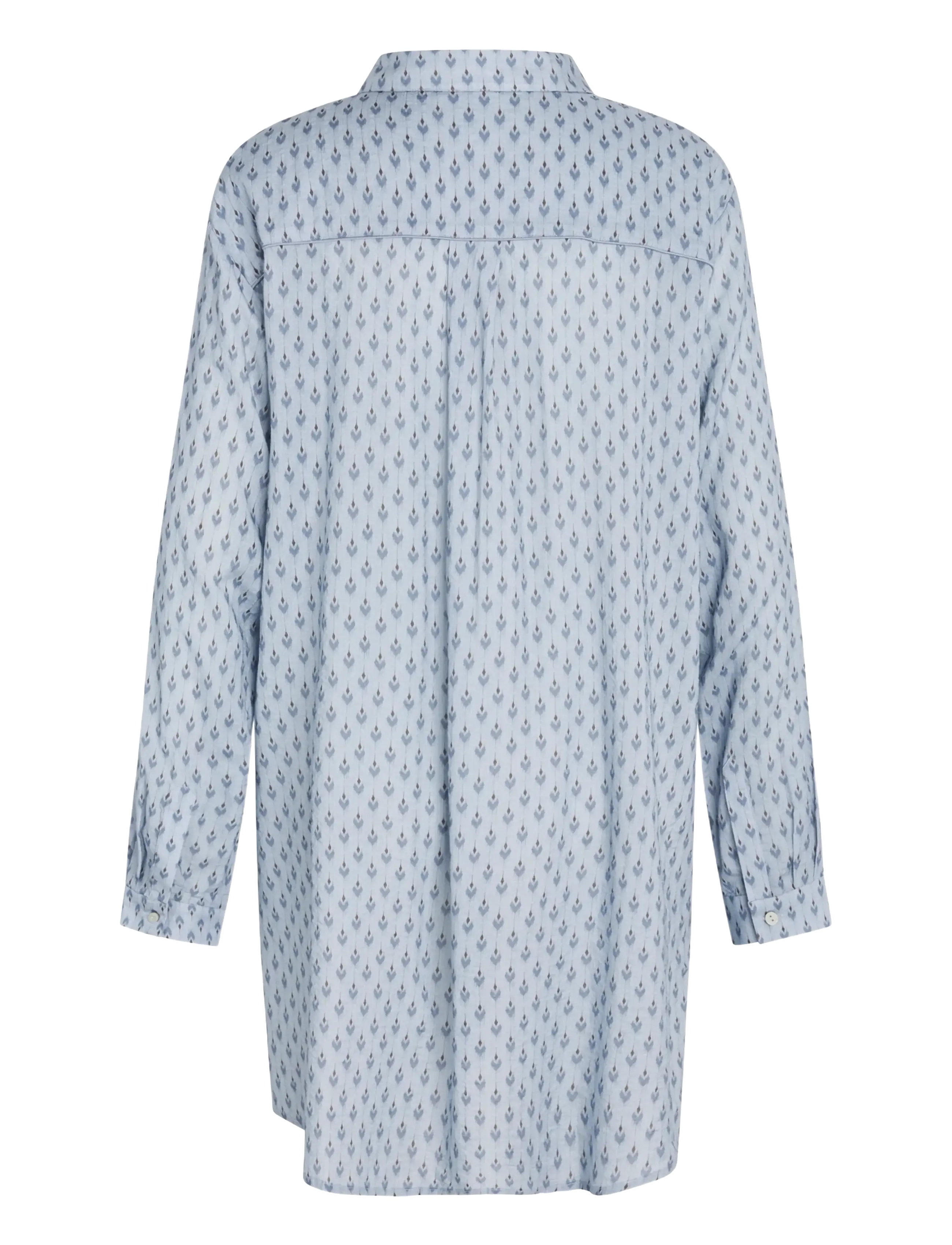 CCDK Copenhagen - Solvei Shirt - syntymäpäivälahjat - celestian blue aop - 2