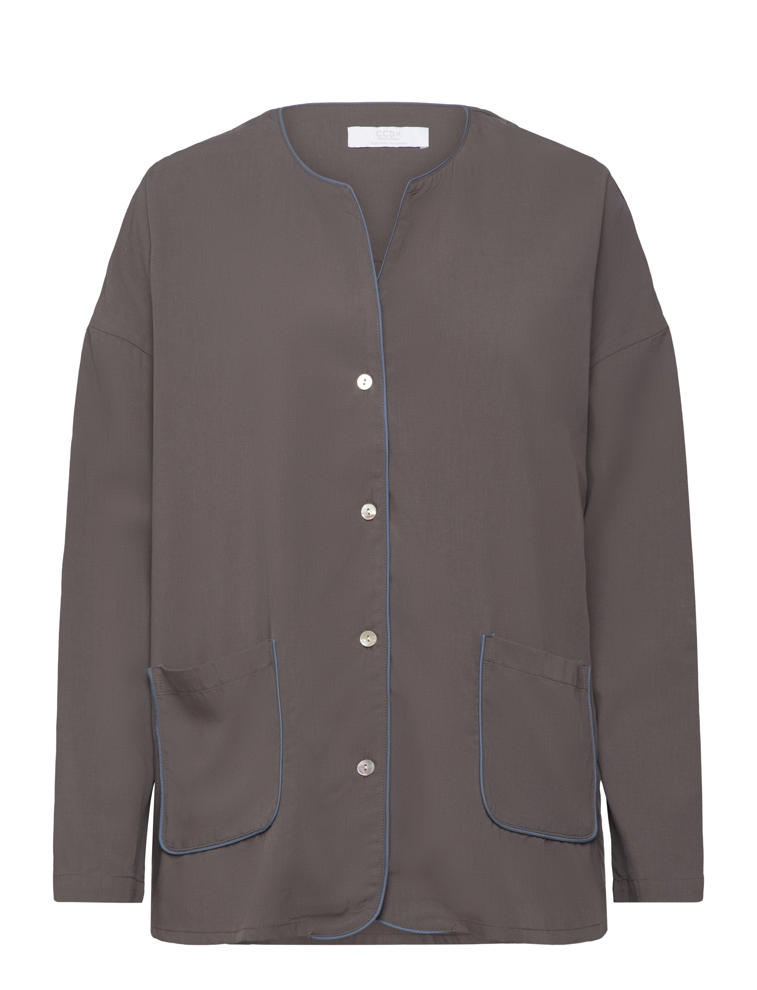 CCDK Copenhagen Marion Shirt - Nattøy & loungeklær - PAVEMENT / grey