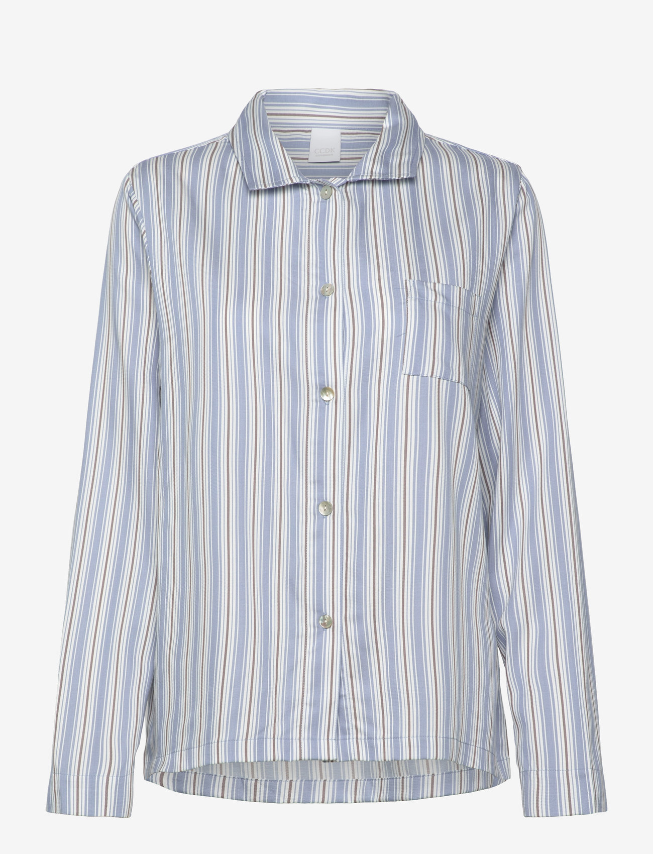 CCDK Copenhagen - Amalie Shirt - oberteile - faded denim stripe - 1