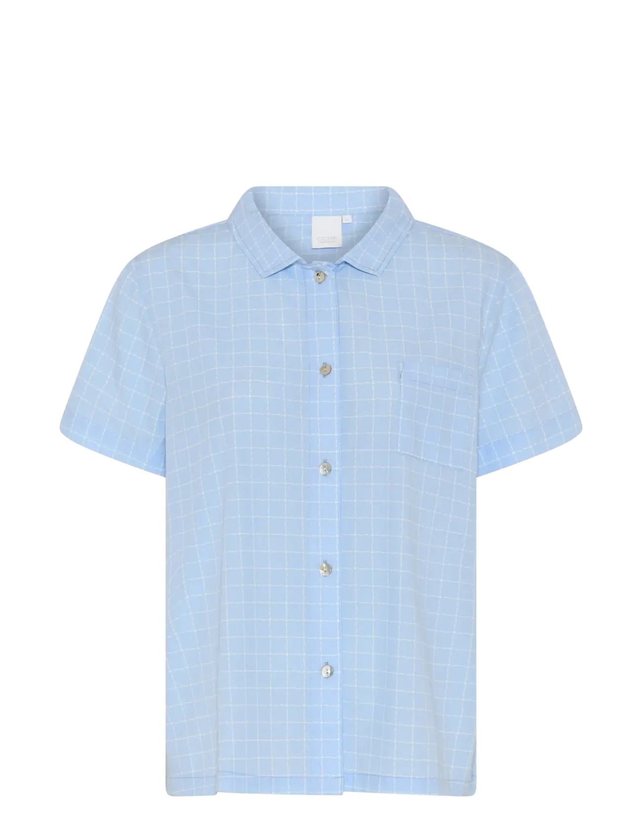 CCDK Copenhagen Amalie S/S Shirt - Unterwäsche - WINDSURFER CHECK / blue