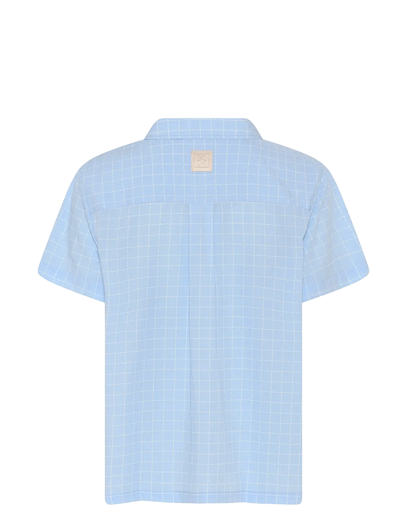 CCDK Copenhagen - Amalie Shortsleeved Shirt - tops - windsurfer check - 2
