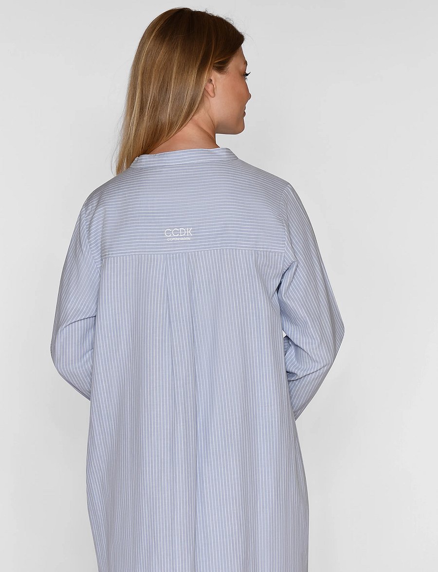 CCDK Copenhagen - Amalie Dress - Öösärgid - eventide stripe - 5