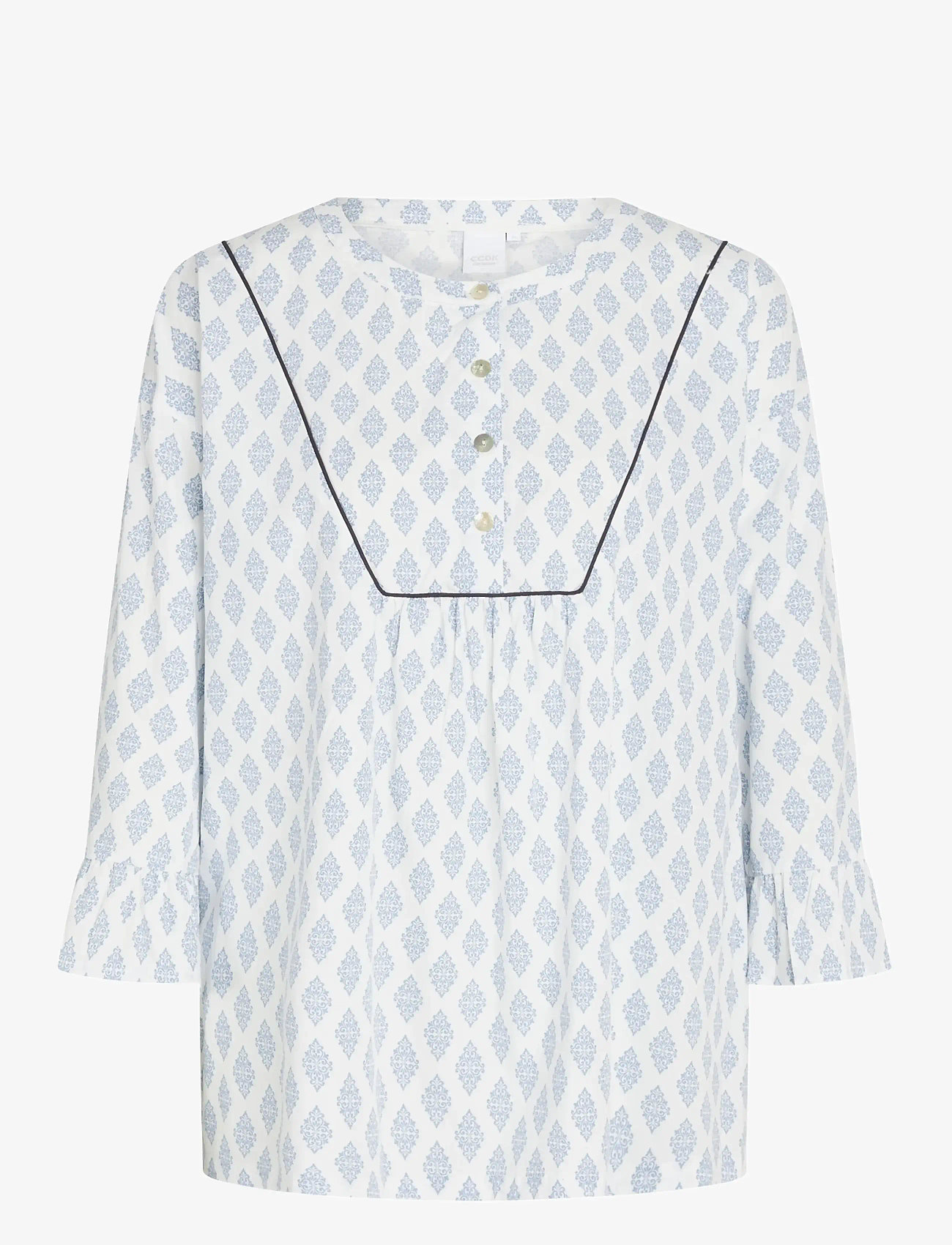 CCDK Copenhagen - Ninna Blouse - laveste priser - snow white aop - 1