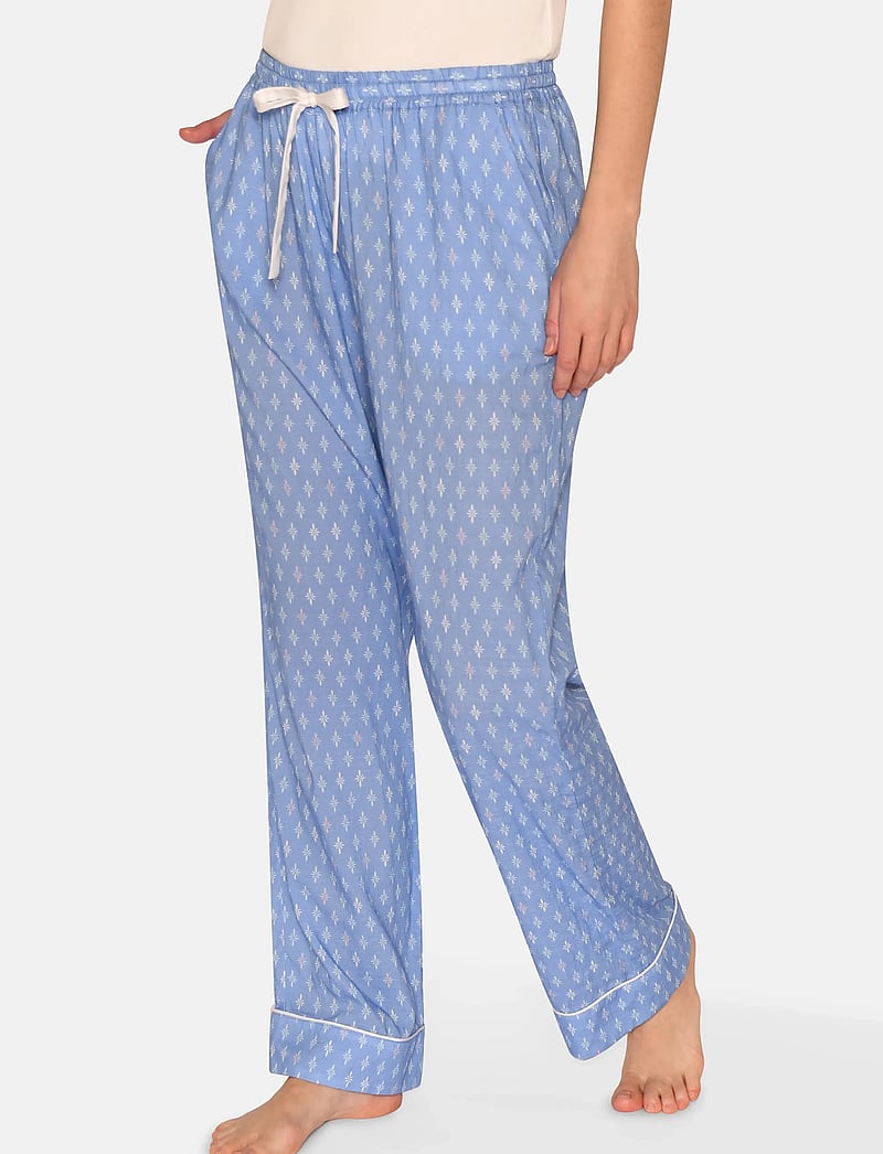 CCDK Copenhagen - Katrina Pants - pyjamahose - azurine aop - 0