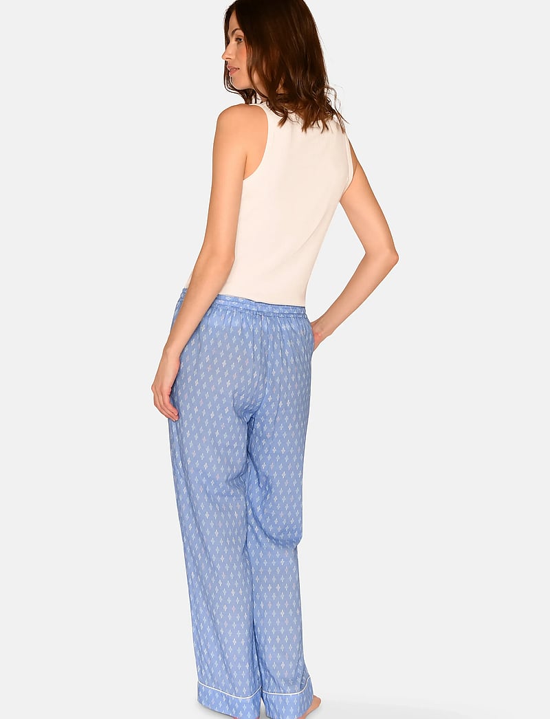 CCDK Copenhagen - Katrina Pants - pyjamahose - azurine aop - 5