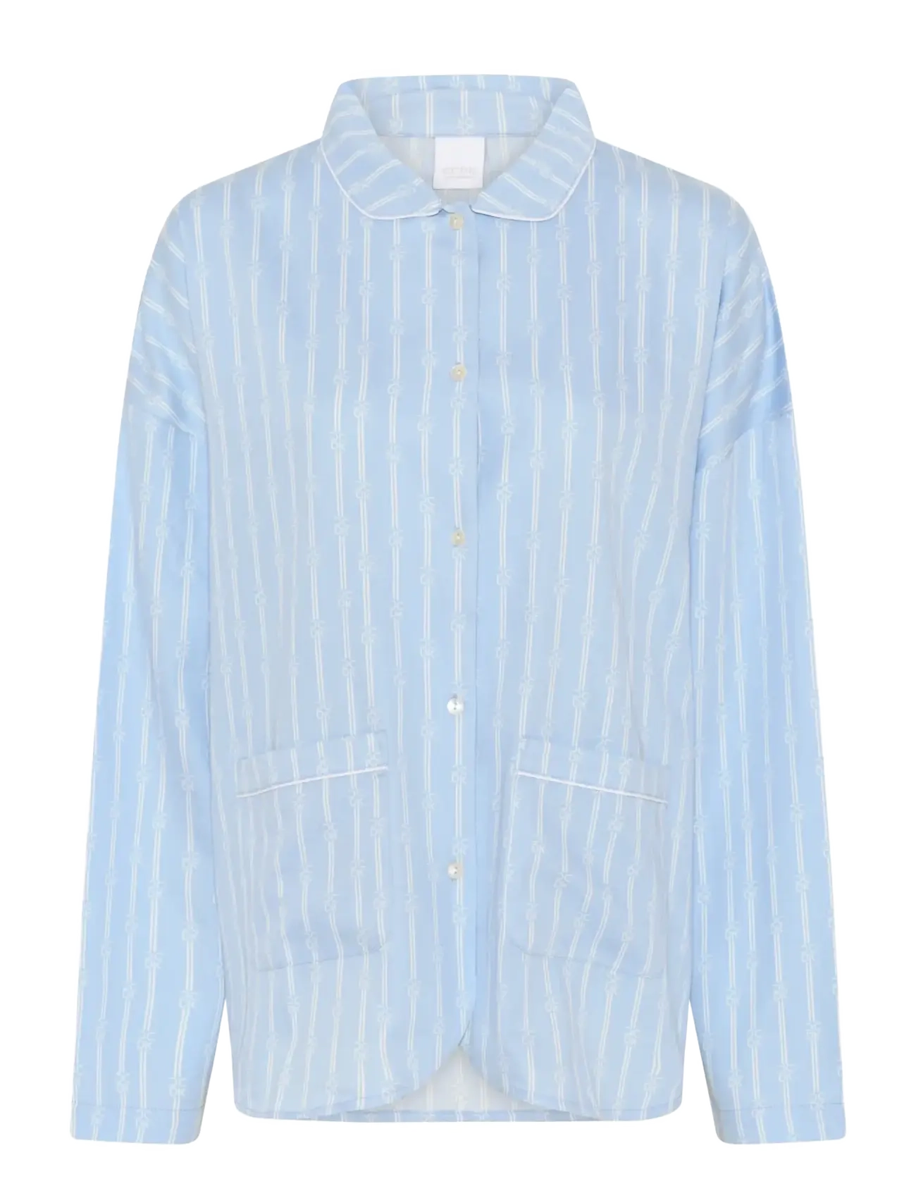 CCDK Copenhagen Amanda Shirt - Naktsveļa un mājas tērpi - WINDSURFER LOGO AOP / blue