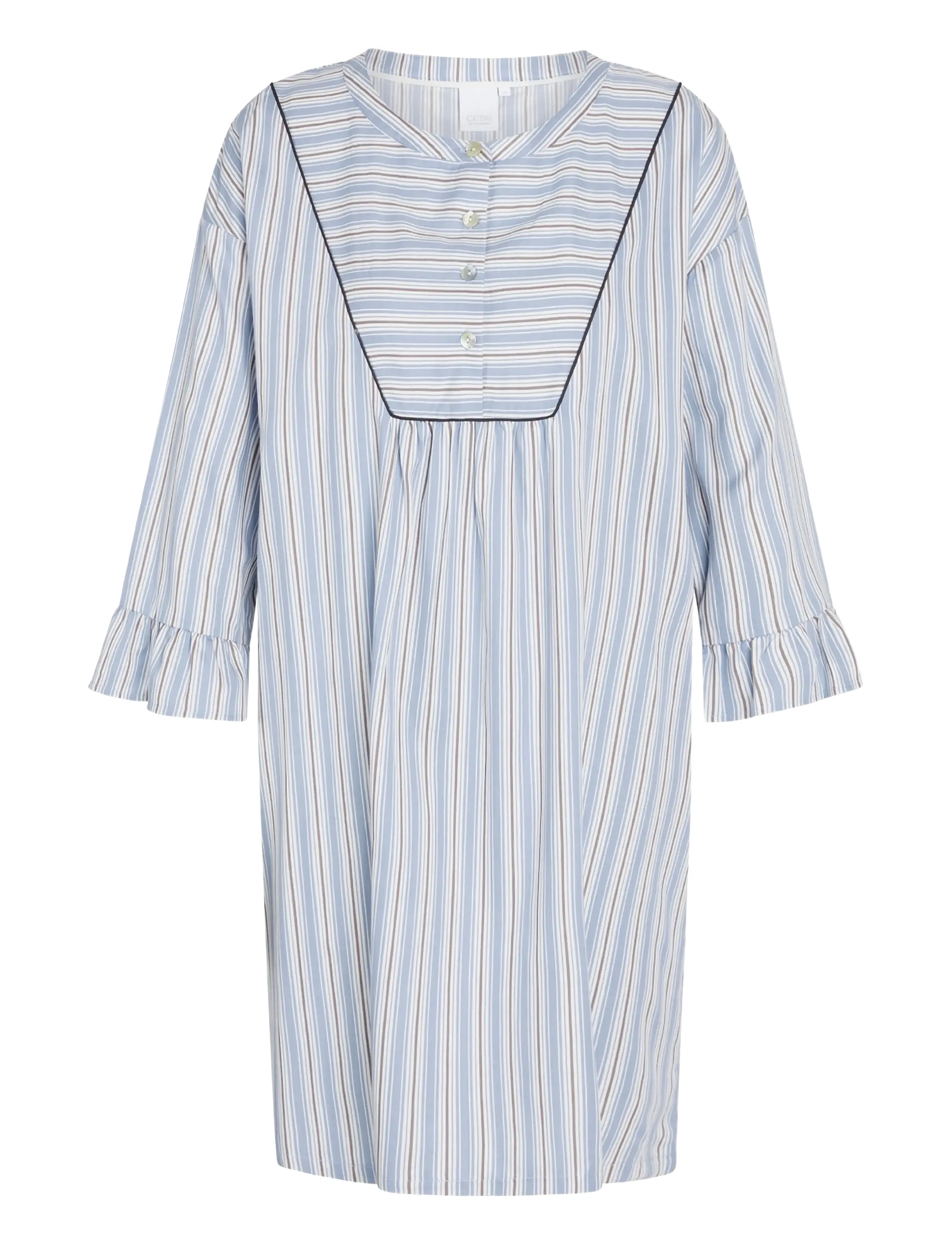 CCDK Copenhagen Nora Dress - CCDK Copenhagen - FADED DENIM STRIPE / blue