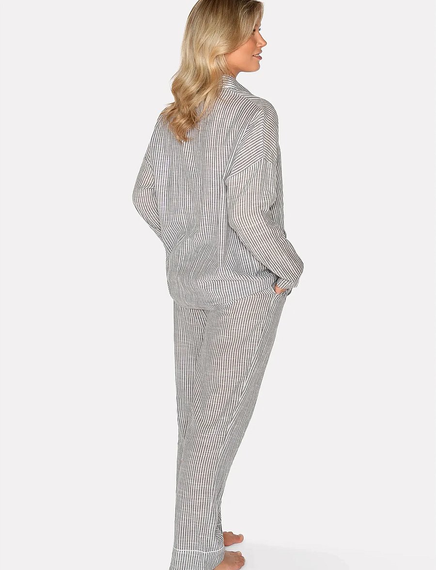CCDK Copenhagen - Pia Pants - pyjama pants - pavement stripe - 3