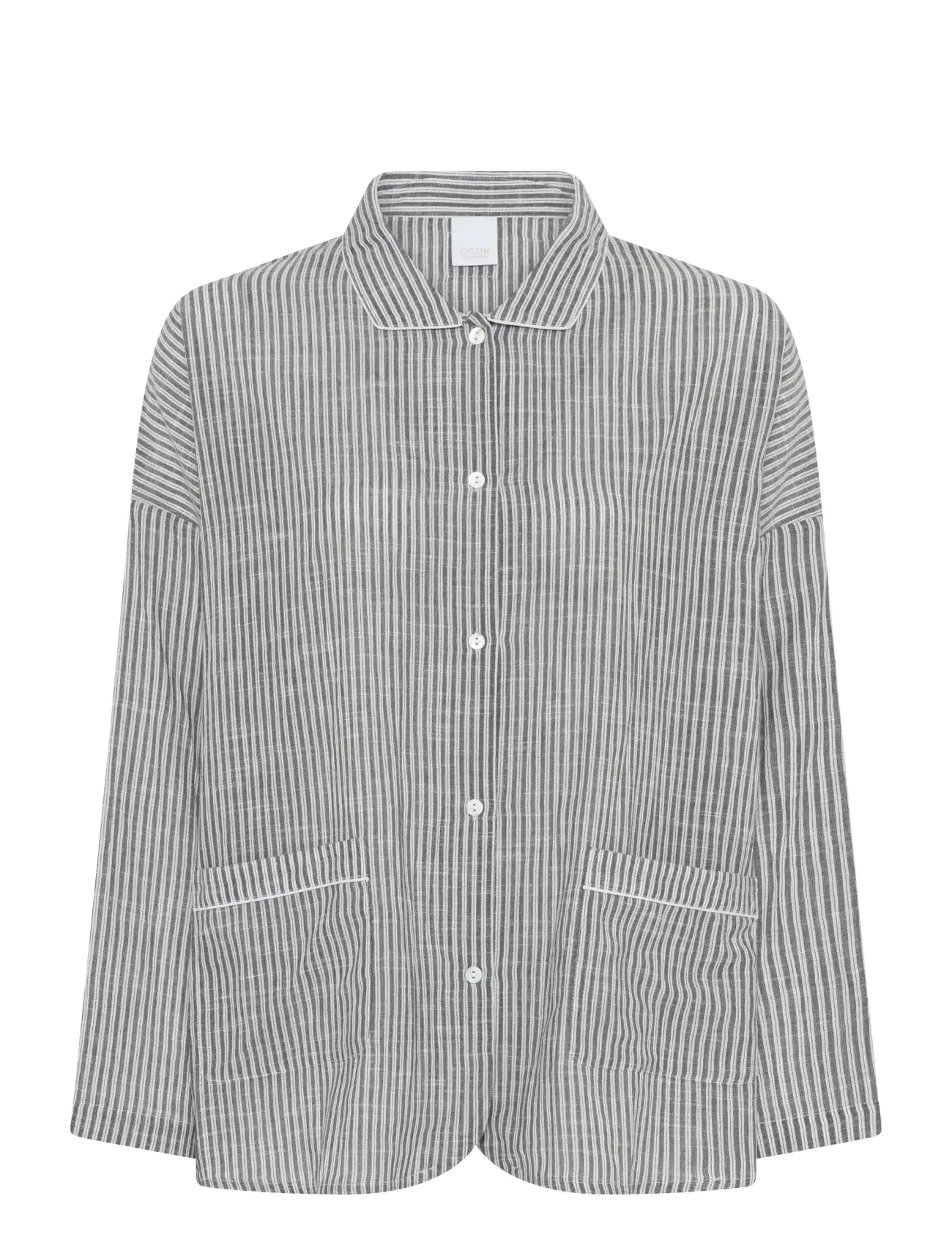 CCDK Copenhagen Amanda Set - Pidžaamad - PAVEMENT STRIPE / black
