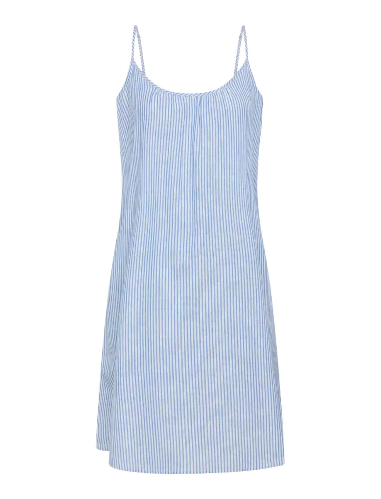 CCDK Copenhagen Mathilde Dress - Náttföt og afslöppunarfatnaður - ENGLISH MANOR STRIPE / blue