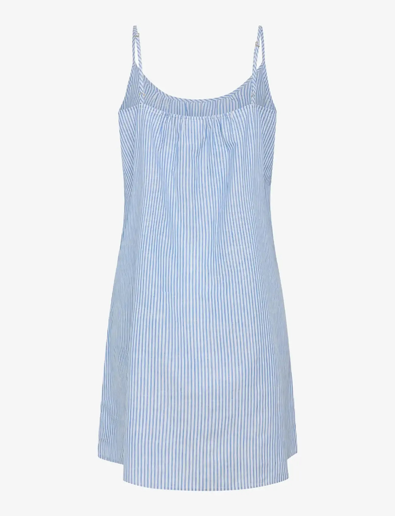 CCDK Copenhagen - Mathilde Dress - natkjoler - english manor stripe - 2