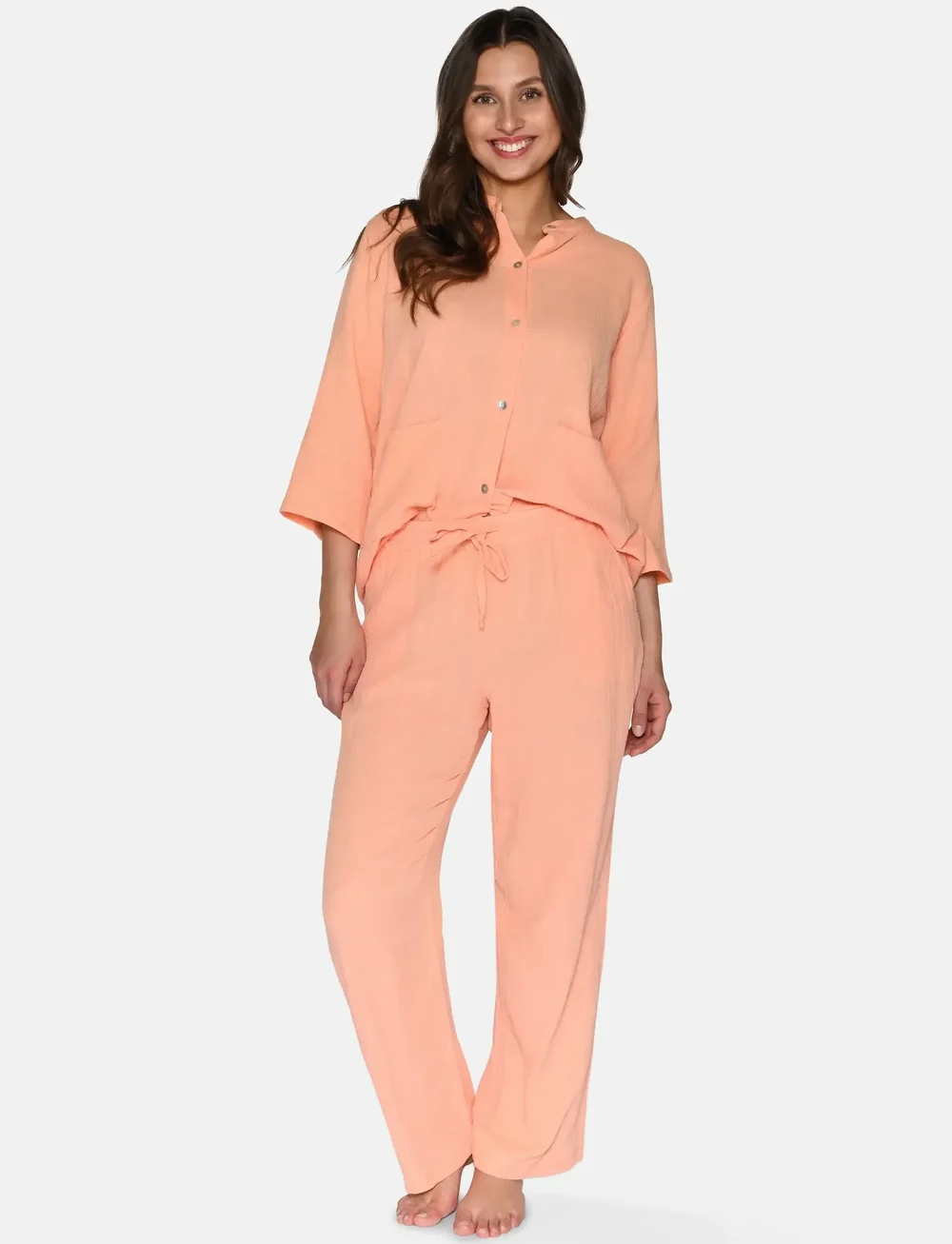 CCDK Copenhagen - Nico Pants - pidžaamapüksid - coral sands - 0