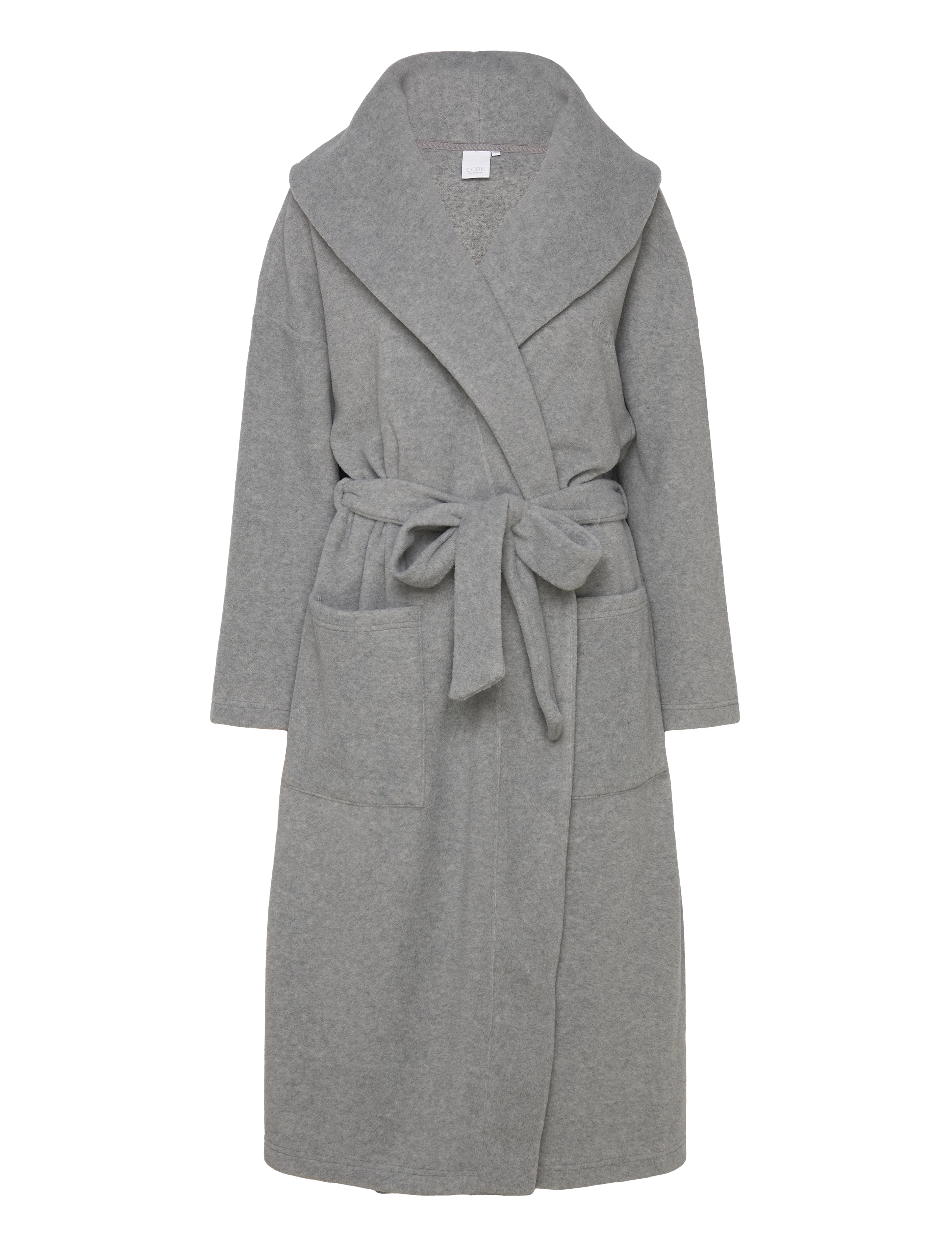 CCDK Copenhagen Lisa Bathrobe - Robes - GREY MELANGE / grey