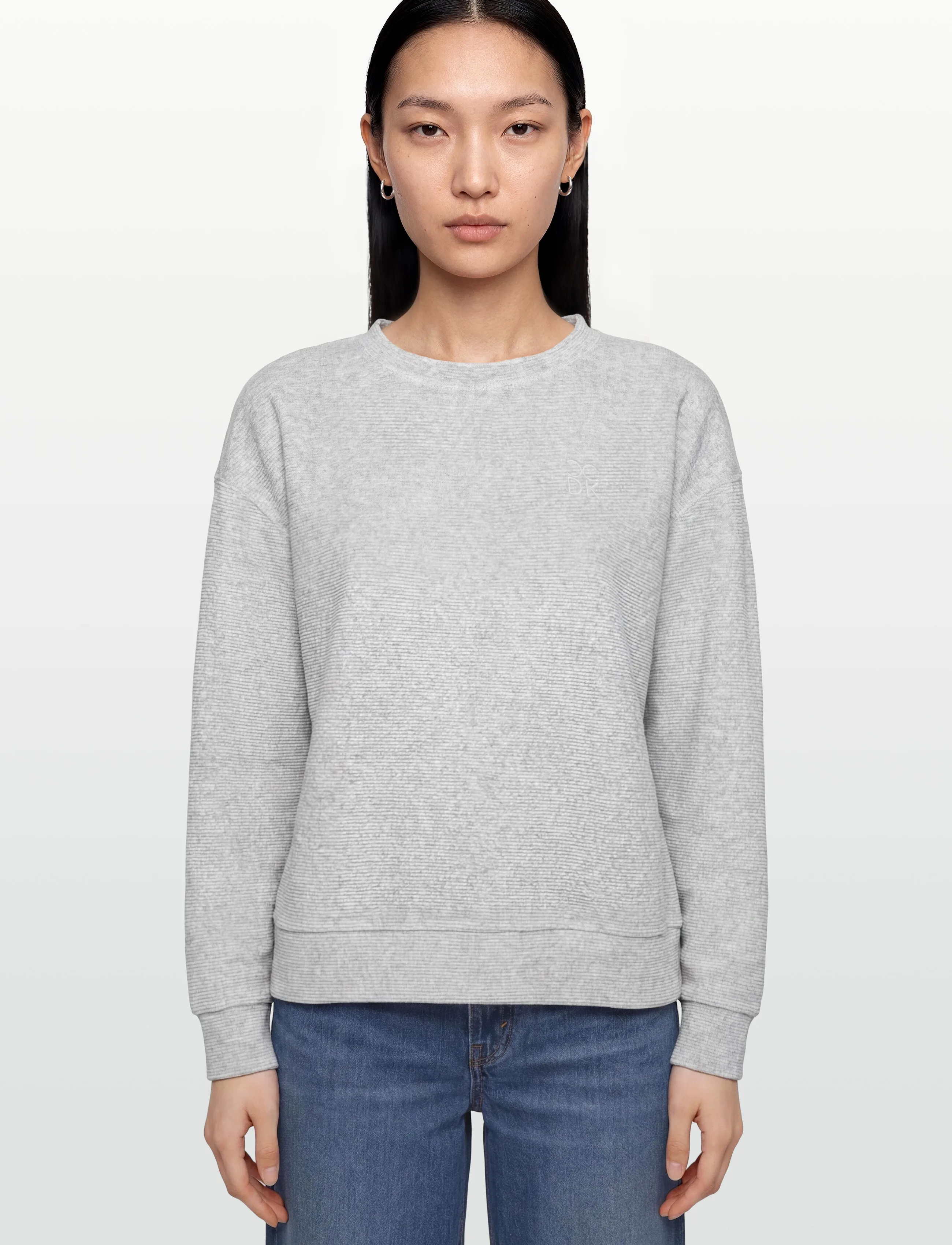 CCDK Copenhagen - Svea O-neck - hættetrøjer - light grey melange - 3