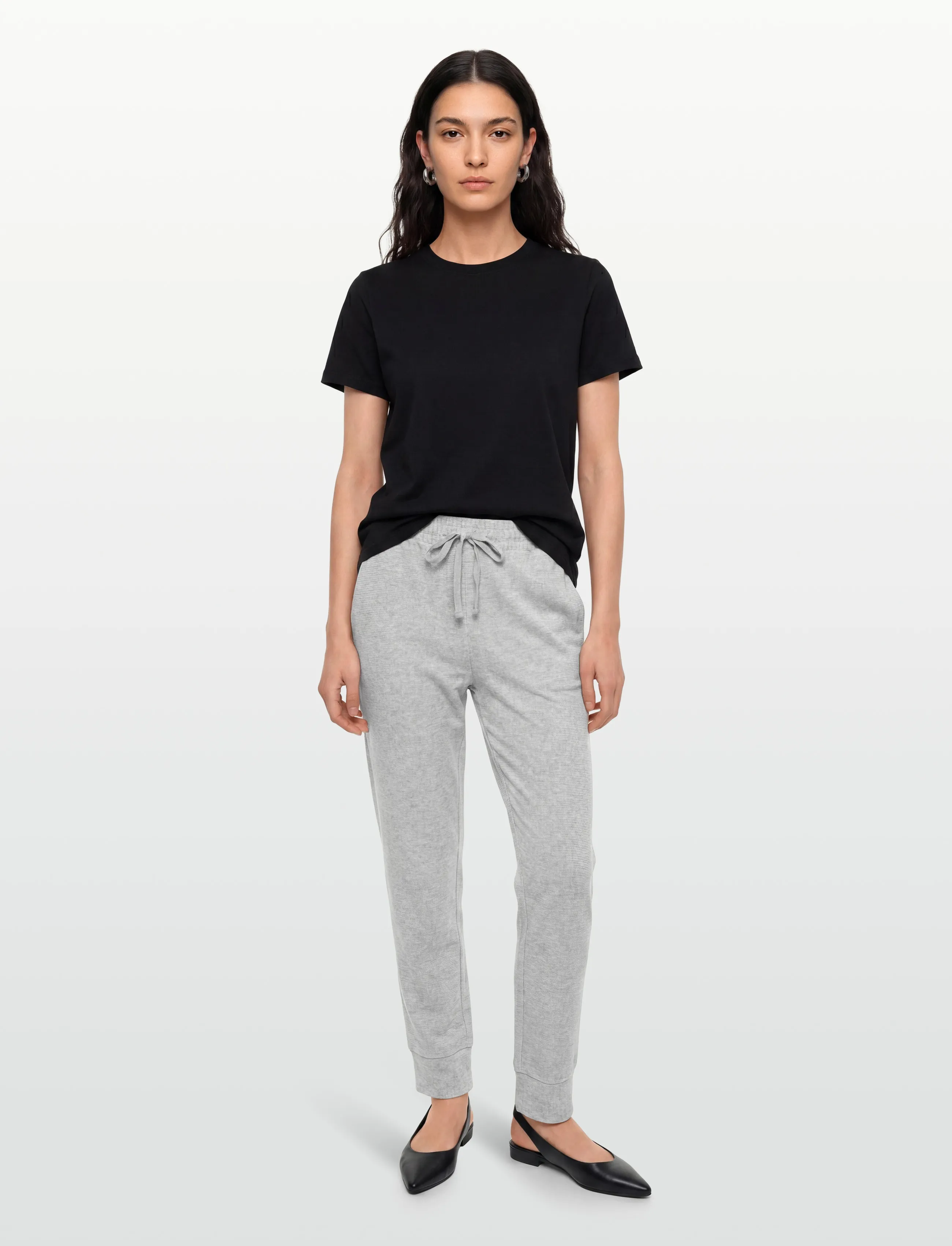 CCDK Copenhagen - Sigrid Pants - sweatpants - light grey melange - 0