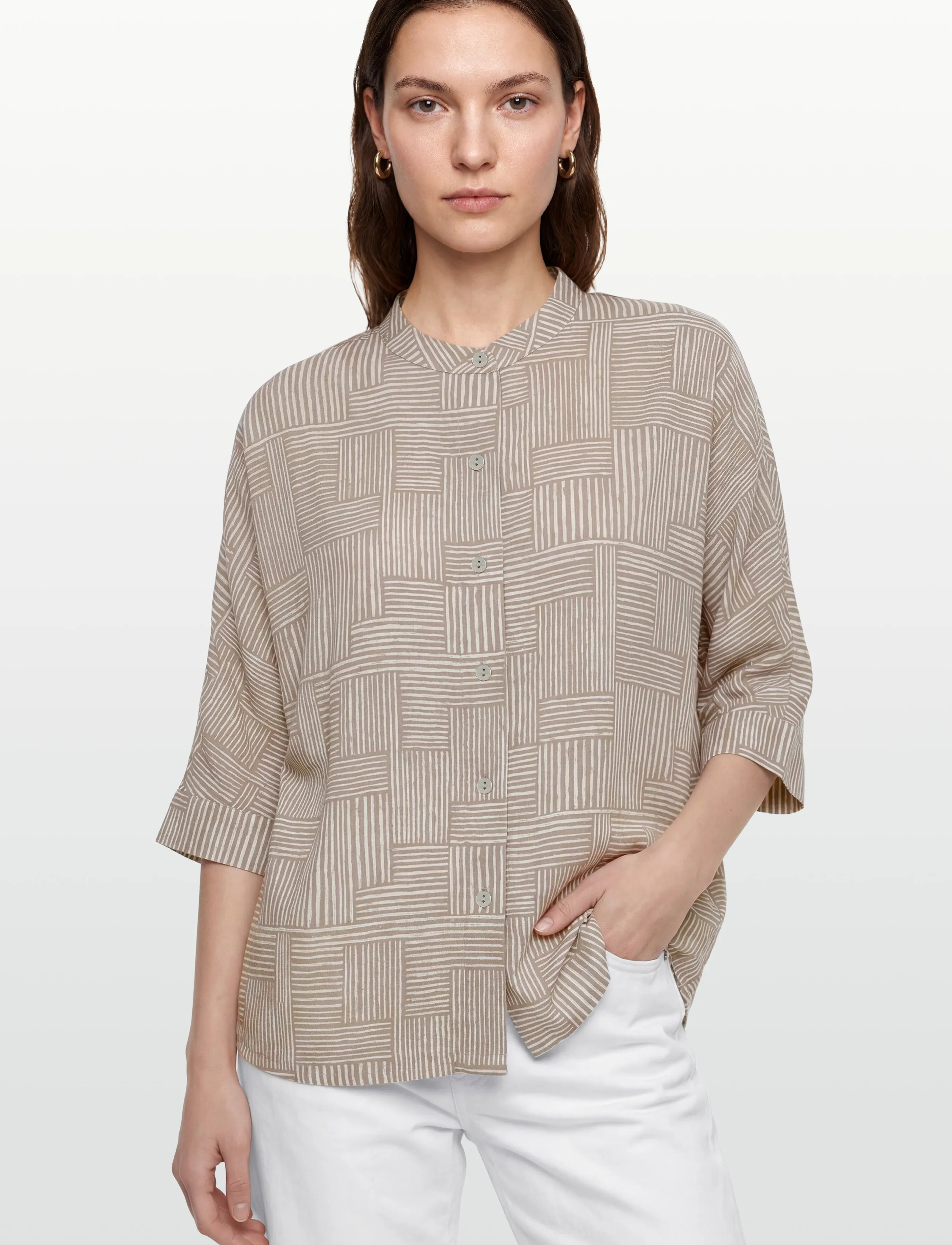 CCDK Copenhagen - Elsa Blouse - lühikeste varrukatega pluusid - string aop - 3
