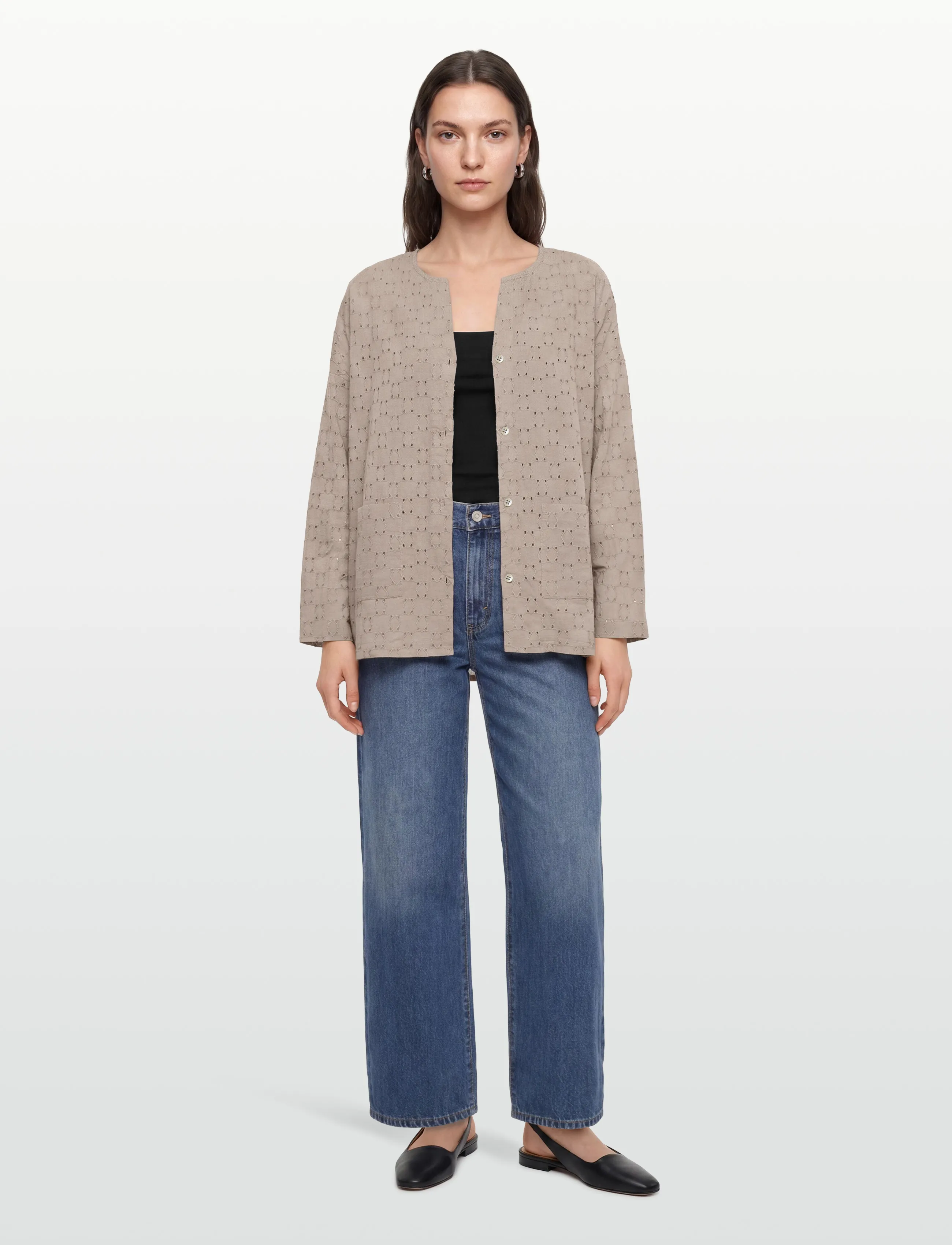 CCDK Copenhagen - Marion Blouse - long-sleeved blouses - string - 0