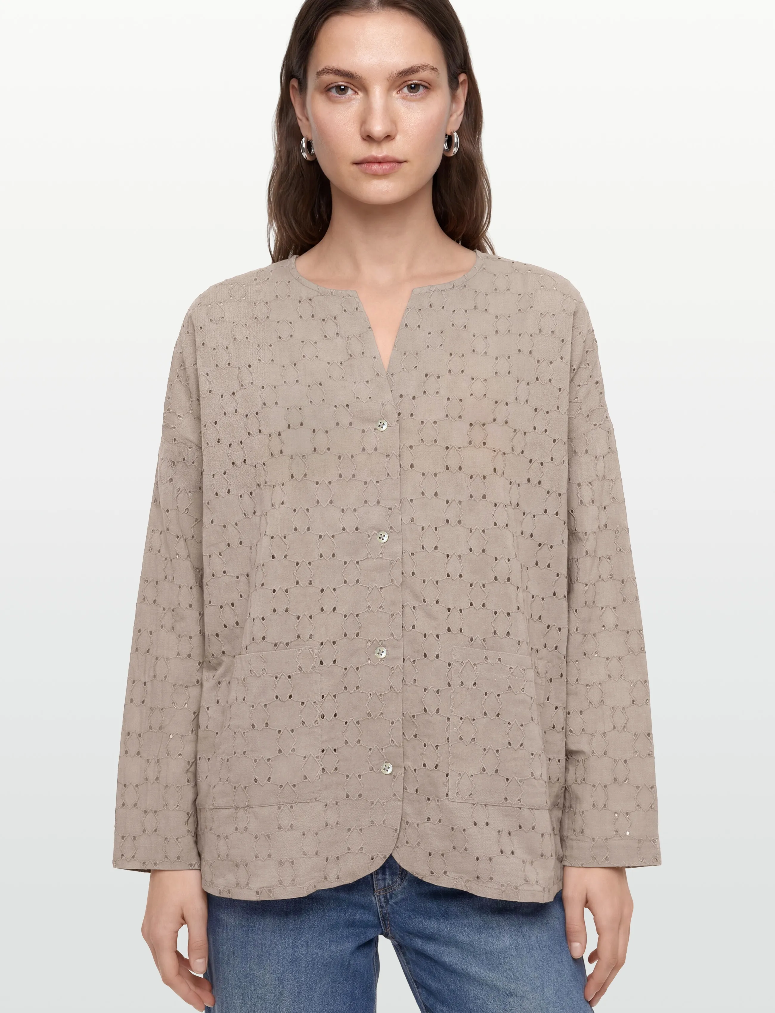 CCDK Copenhagen - Marion Blouse - long-sleeved blouses - string - 3