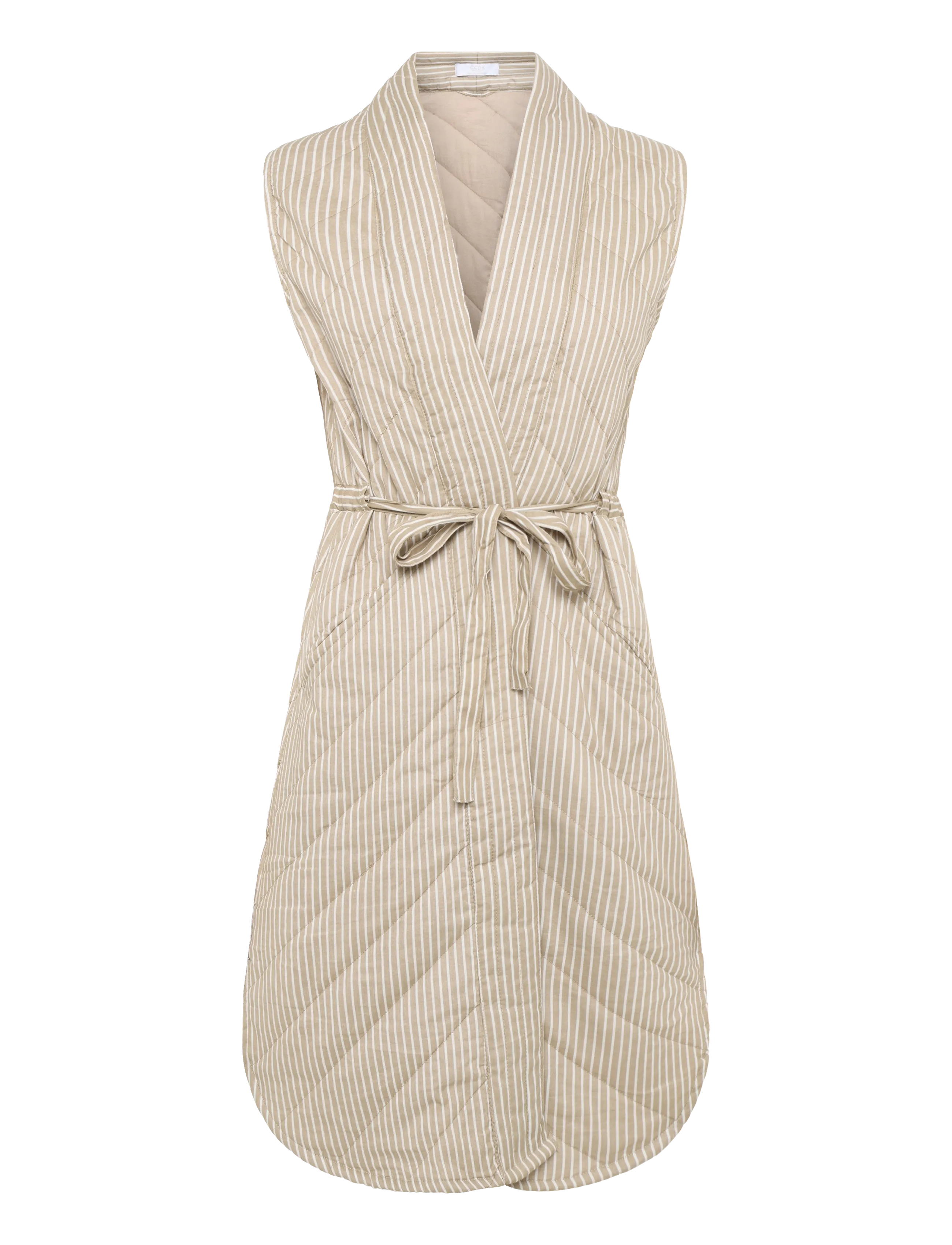 CCDK COPENHAGEN Freja Quilted Weste Beige - L - Damen