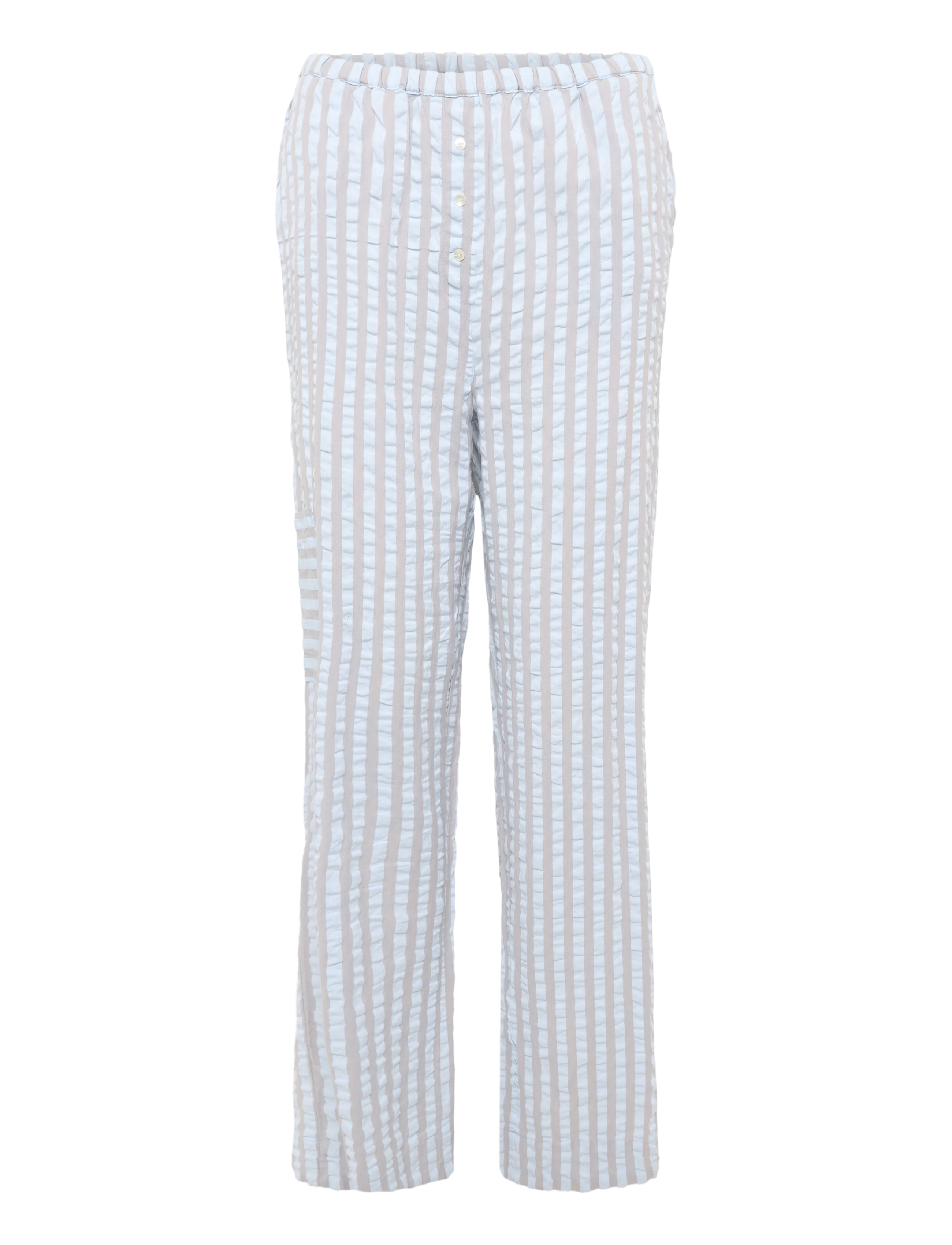 CCDK Copenhagen Mila Pants - Püksid - ARTIC ICE STRIPE / blue