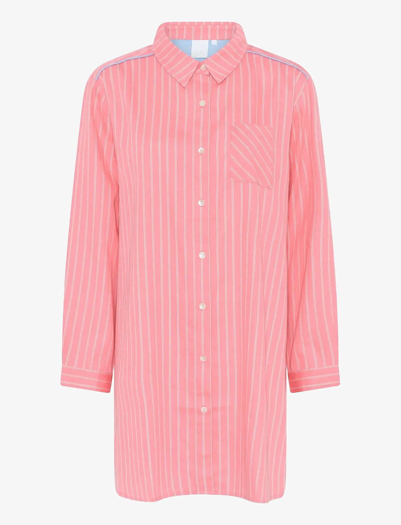 CCDK Copenhagen - Mary Shirt - naised - geranium pink stripe - 0