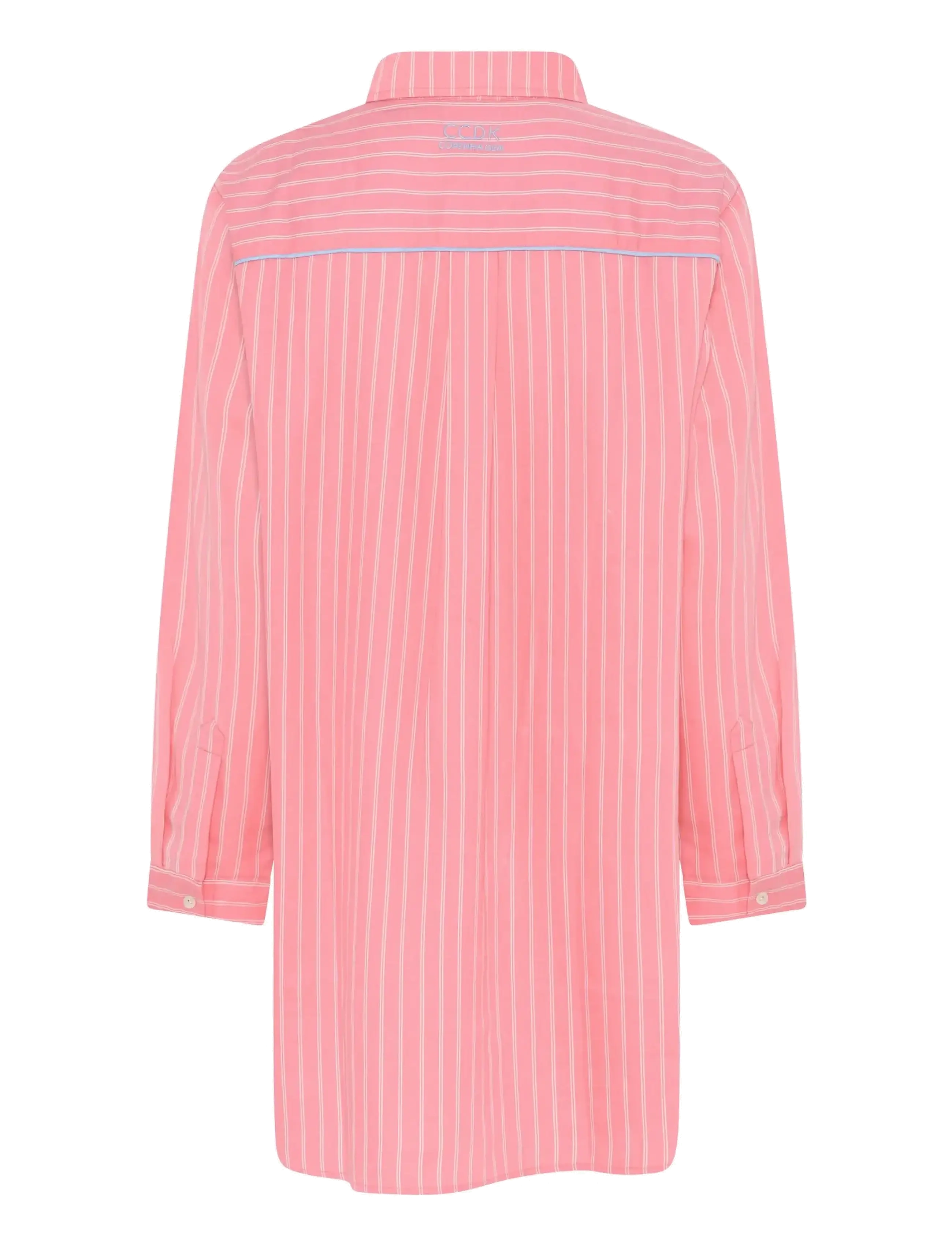 CCDK Copenhagen - Mary Shirt - toppar - geranium pink stripe - 2