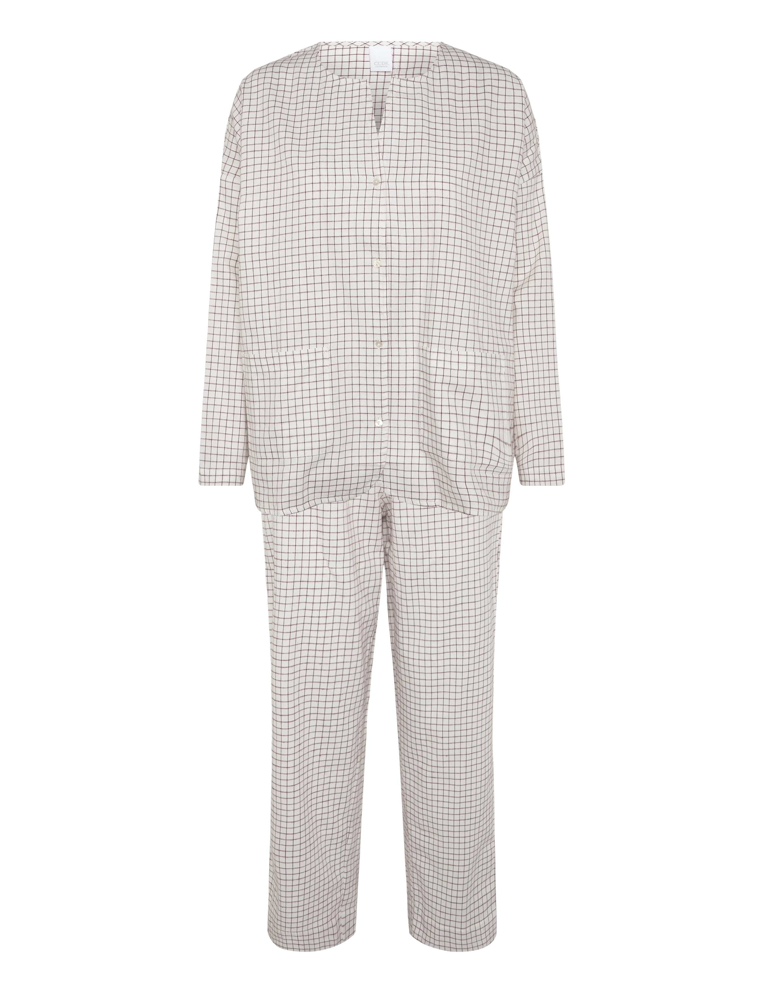 CCDK Copenhagen Marion Check Set - Ondergoed - WHISPER WHITE CHECK / white