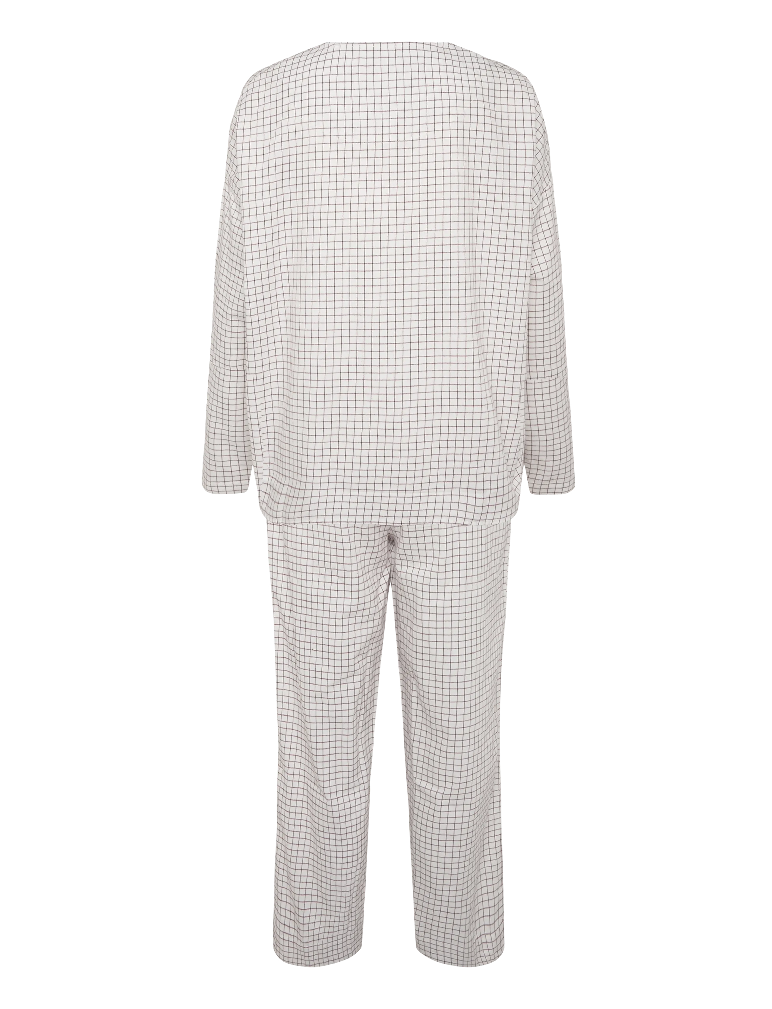 CCDK Copenhagen - Marion Check Set - pyjamas - whisper white check - 1