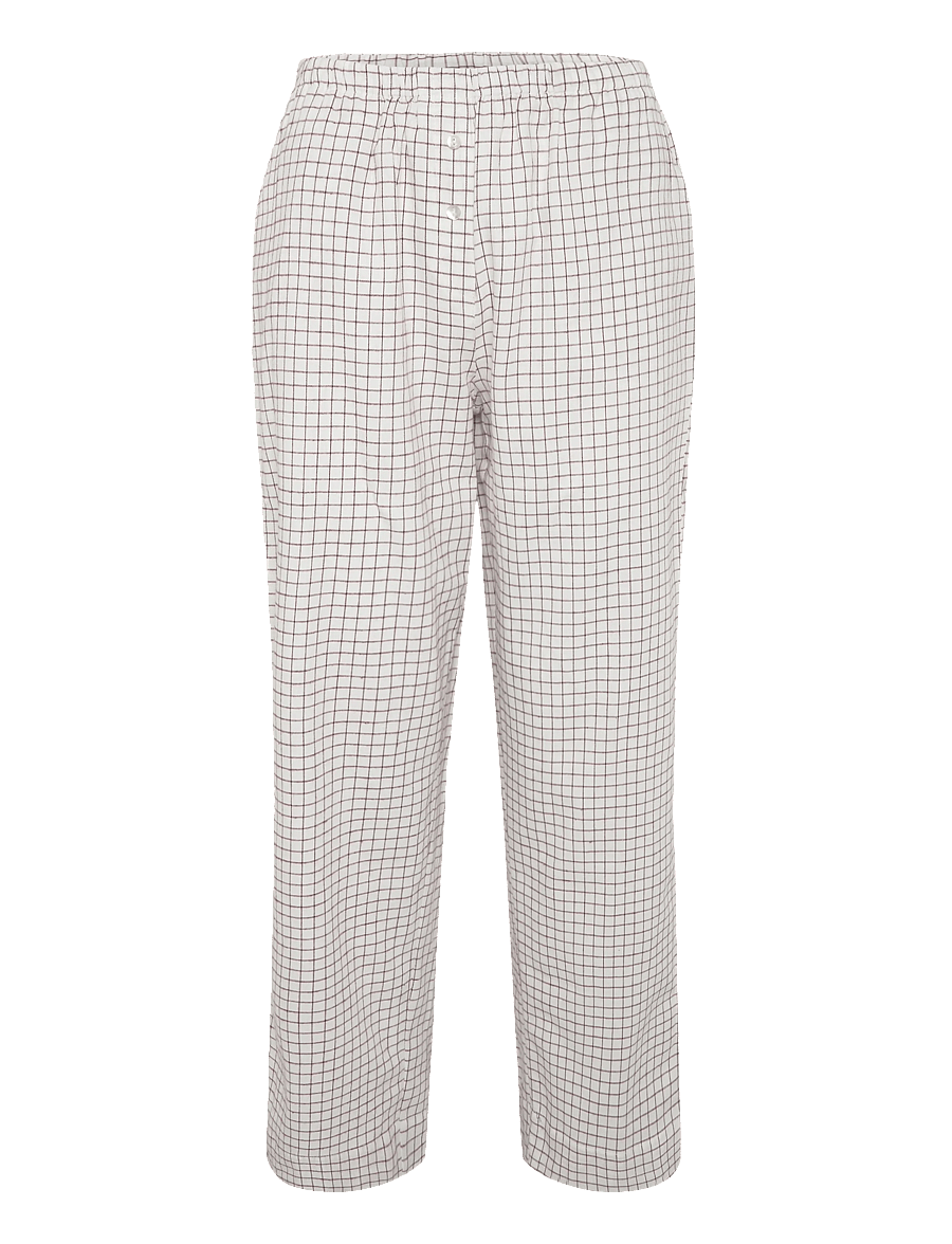 CCDK Copenhagen - Marion Check Set - pyjamas - whisper white check - 2