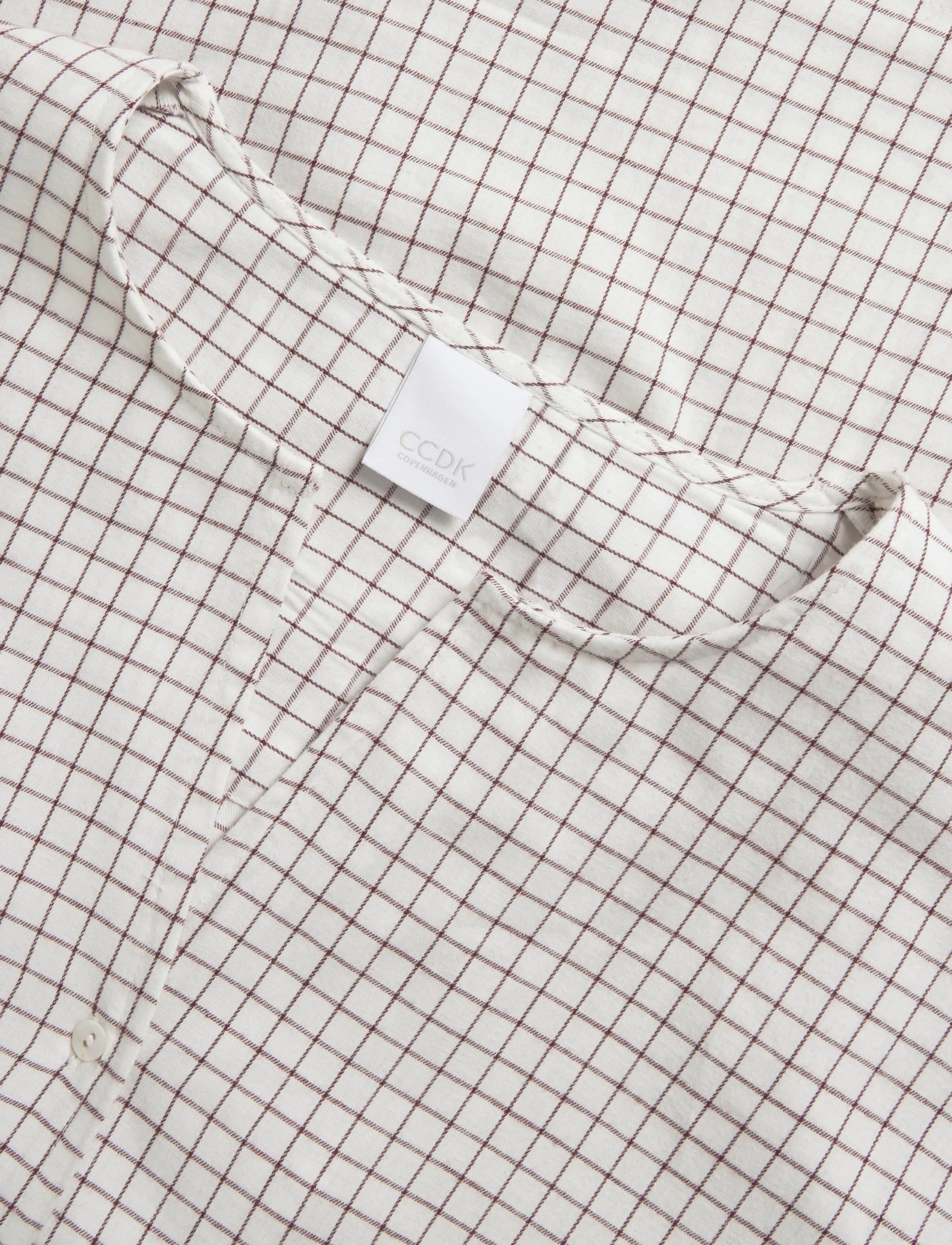 CCDK Copenhagen - Marion Check Set - pyjamas - whisper white check - 3