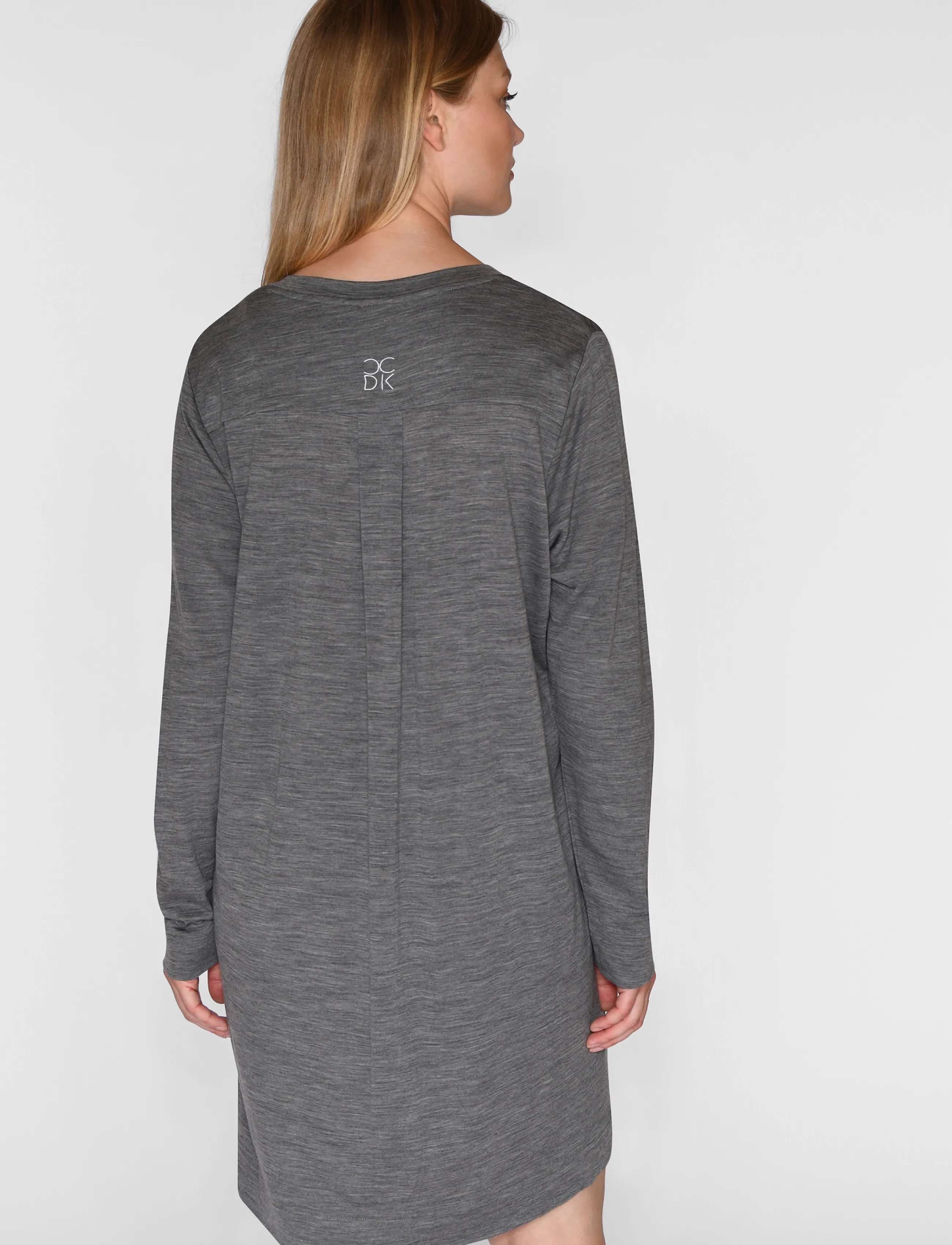 CCDK Copenhagen - Marcia longsleeved Dress - geburtstagsgeschenke - dark grey melange - 5