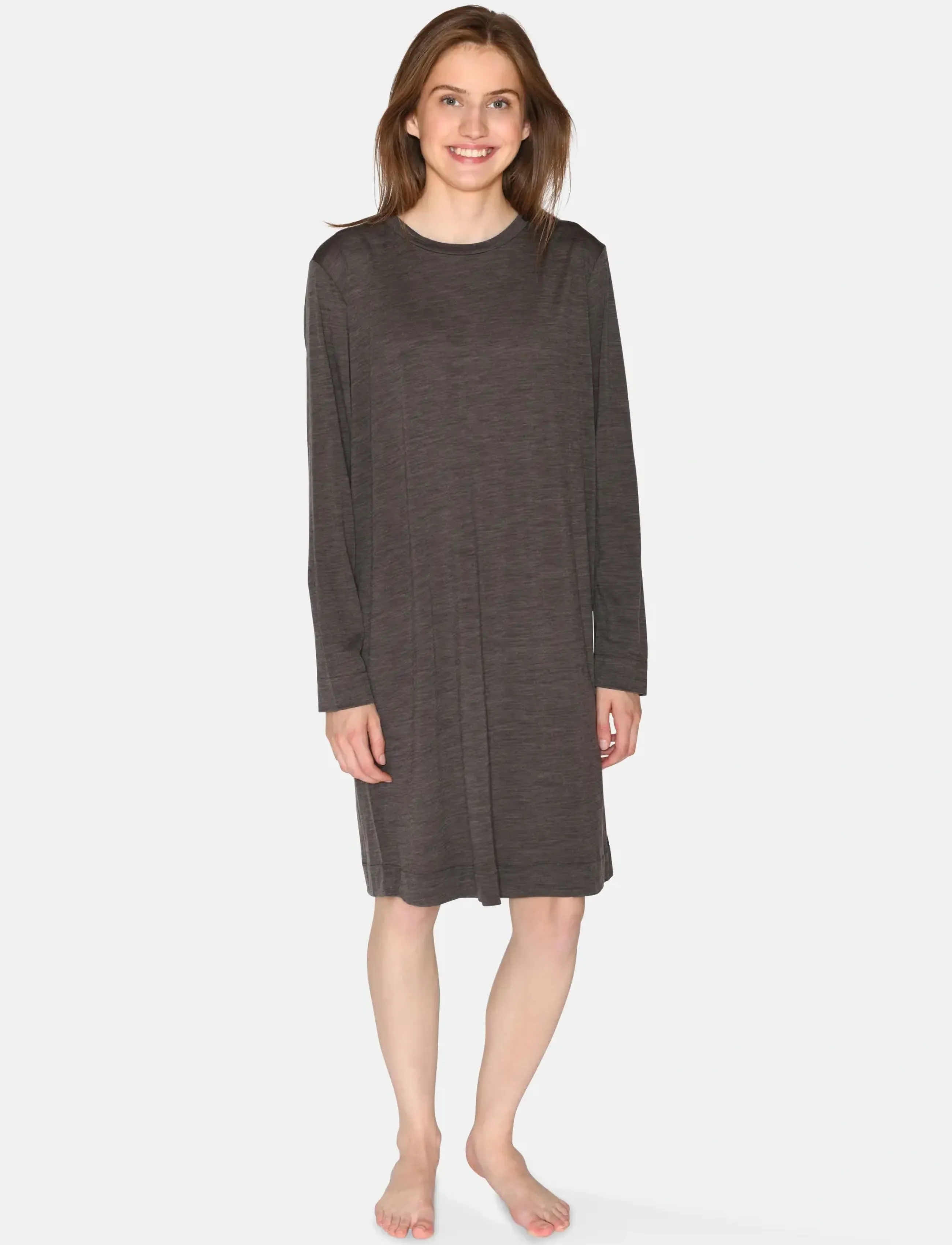 CCDK Copenhagen - Marcia longsleeved Dress - fødselsdagsgaver - pavement melange - 5