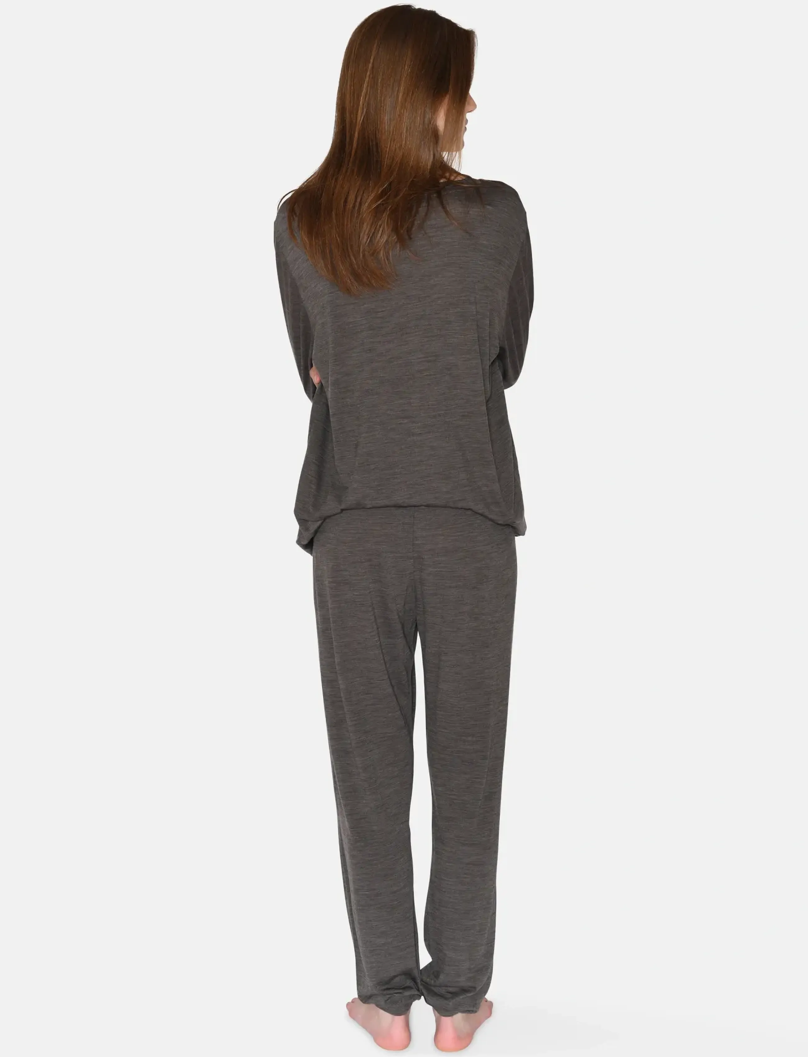 CCDK Copenhagen - Maggie Pants - joggersy - pavement melange - 2