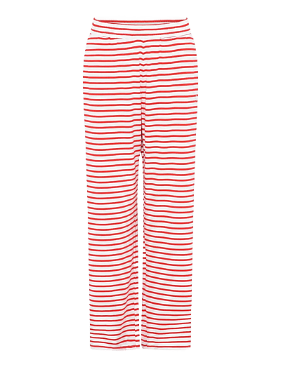 CCDK Copenhagen Amy Loose Pants - Pyjama Pants - BITTERSWEET STRIPE / red