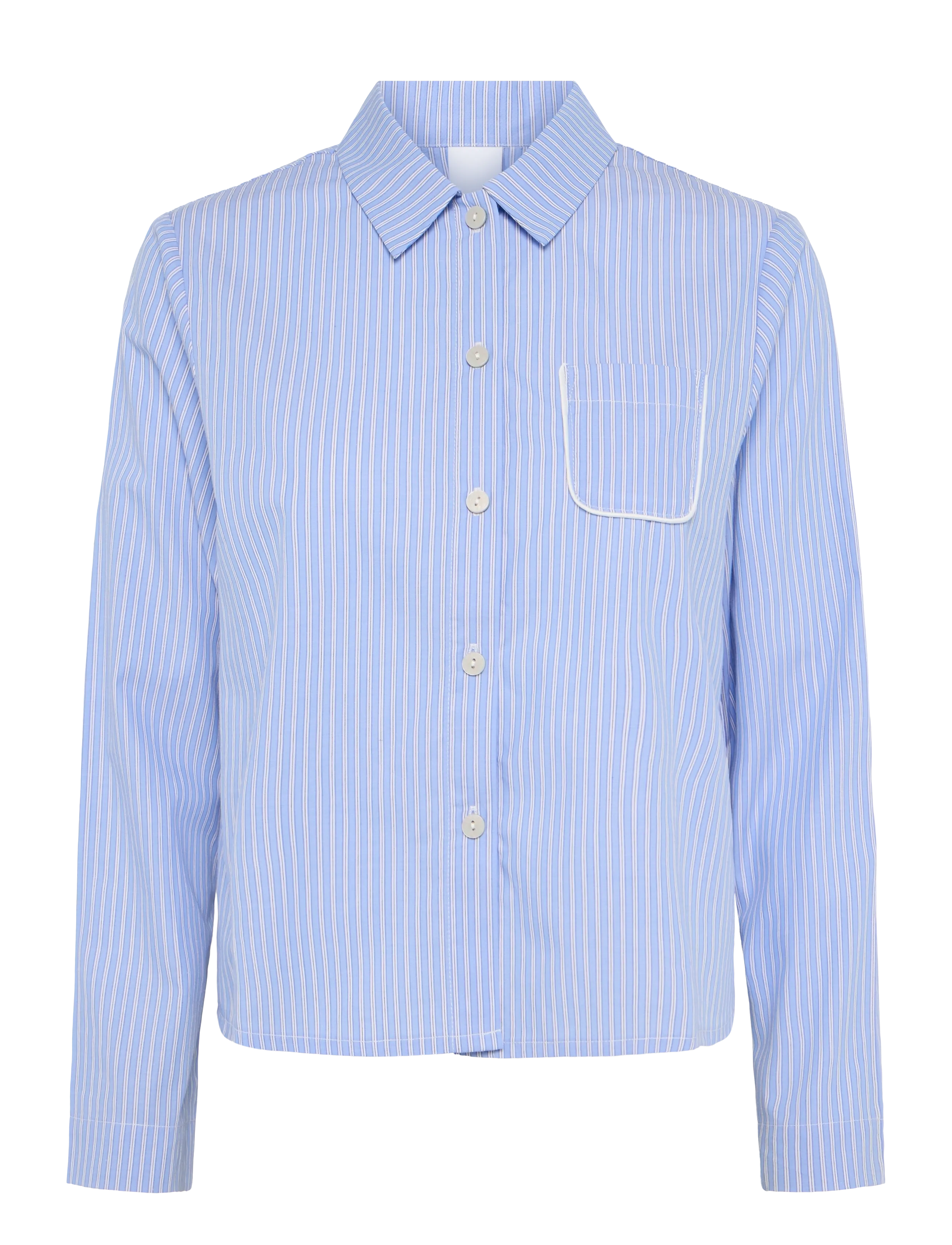 CCDK Copenhagen Anni Short Shirt - Tops - WILD WIND / blue