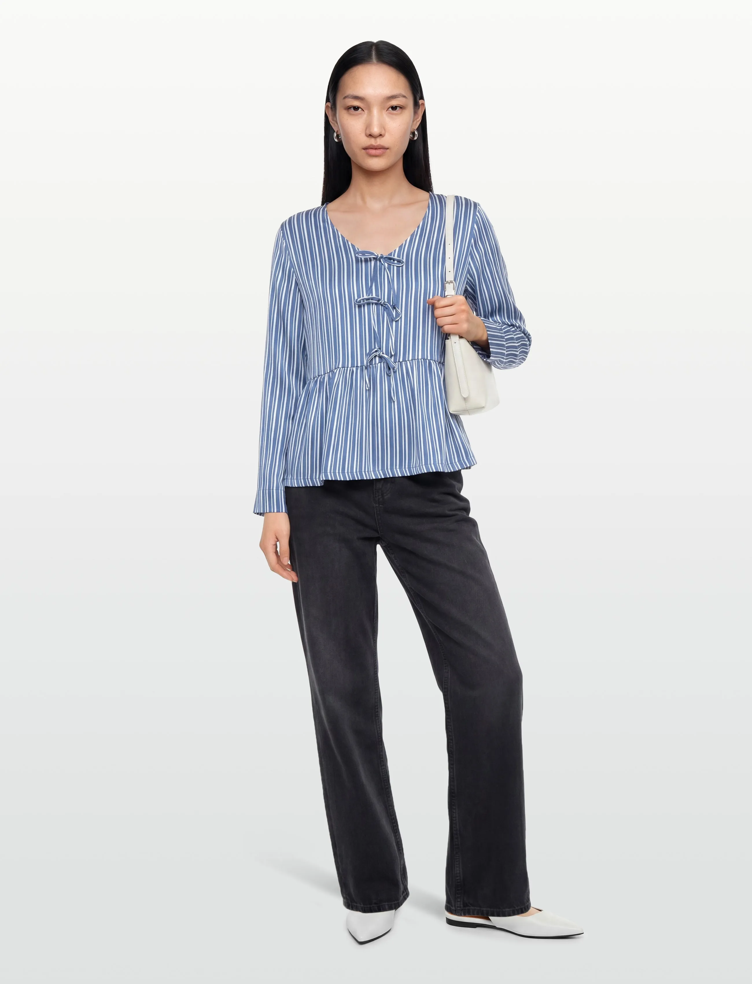 CCDK Copenhagen - Bea Blouse - långärmade blusar - wild wind stripe - 0