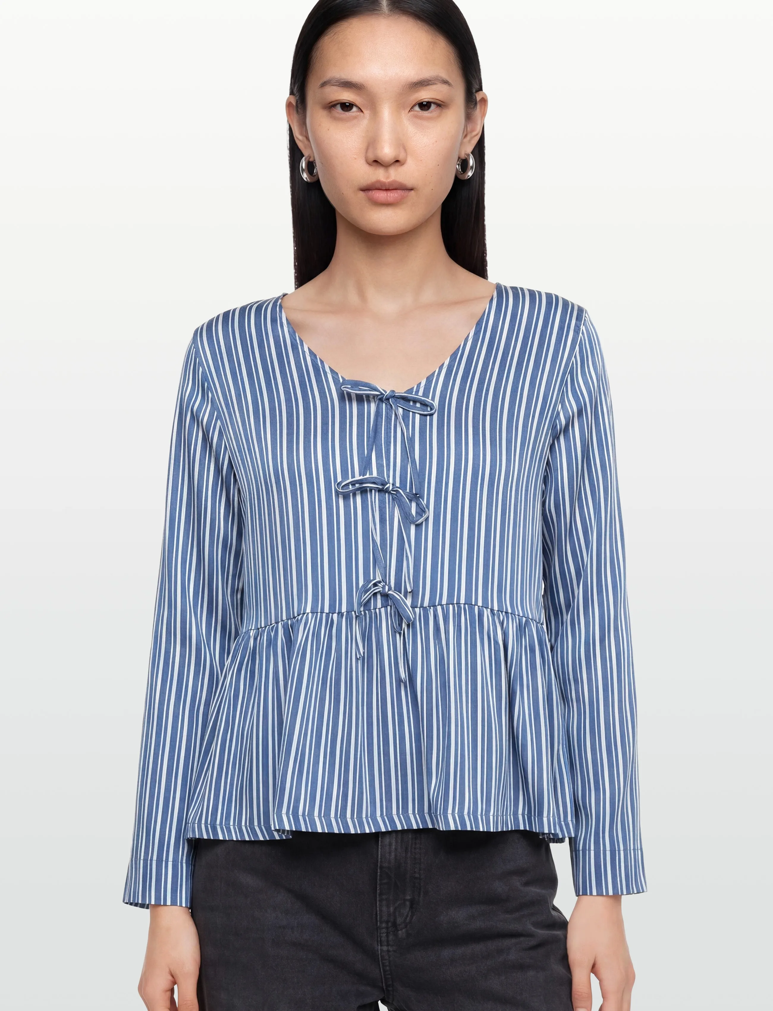CCDK Copenhagen - Bea Blouse - långärmade blusar - wild wind stripe - 3