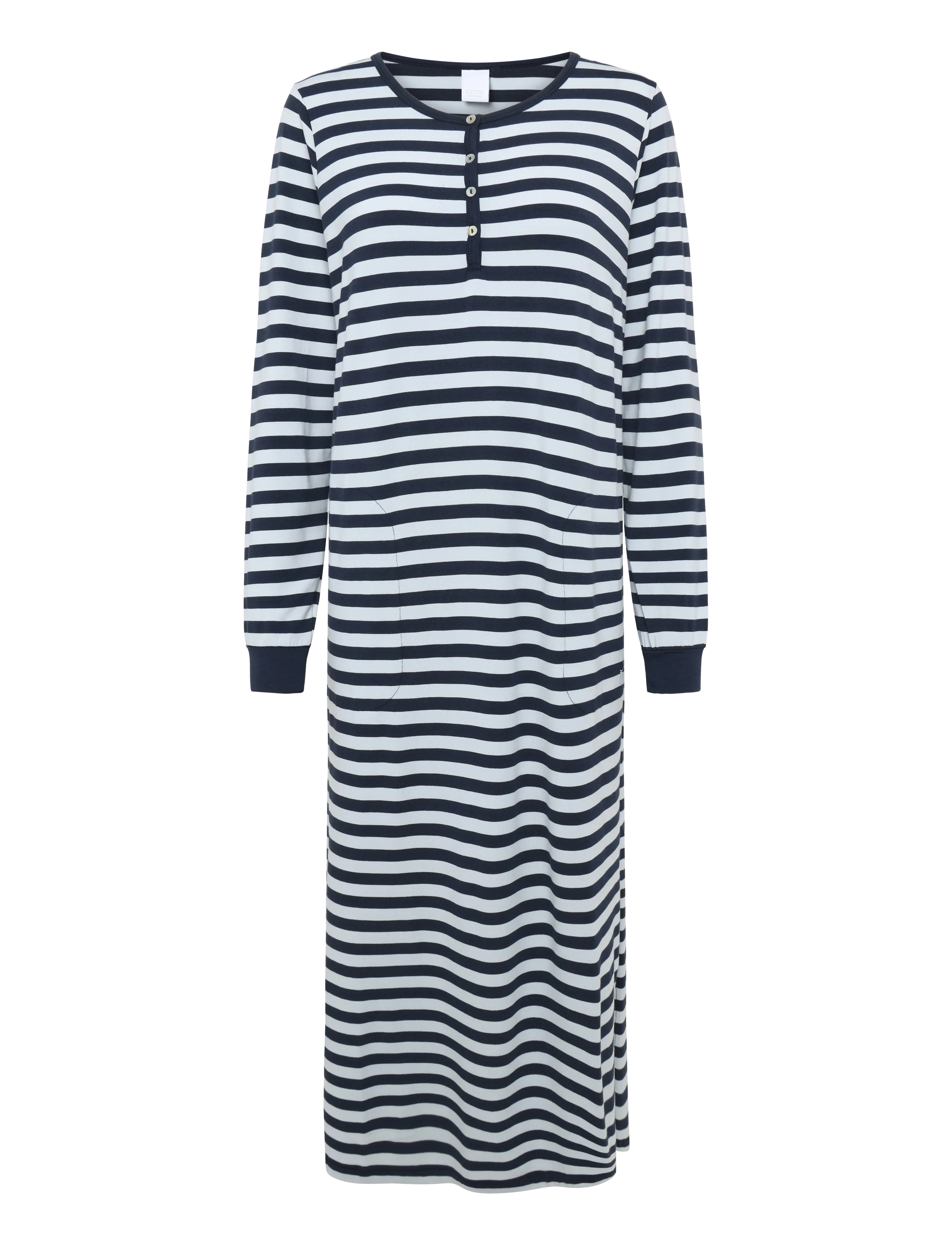 CCDK COPENHAGEN Beate Longsleeved Kleid Blau - XS - Damen