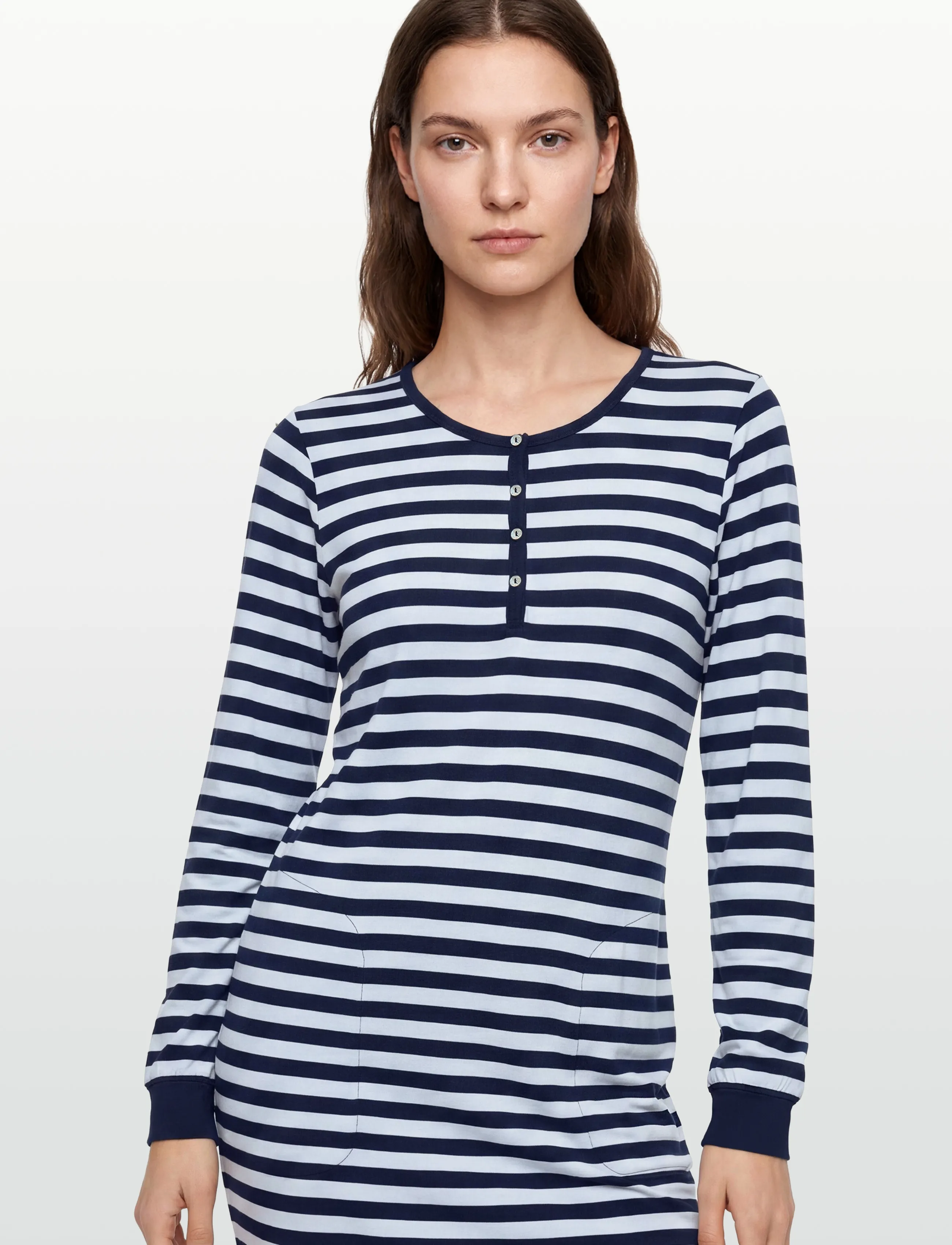 CCDK Copenhagen - Beate Longsleeved Dress - strikkjoler - artic ice stripe - 3