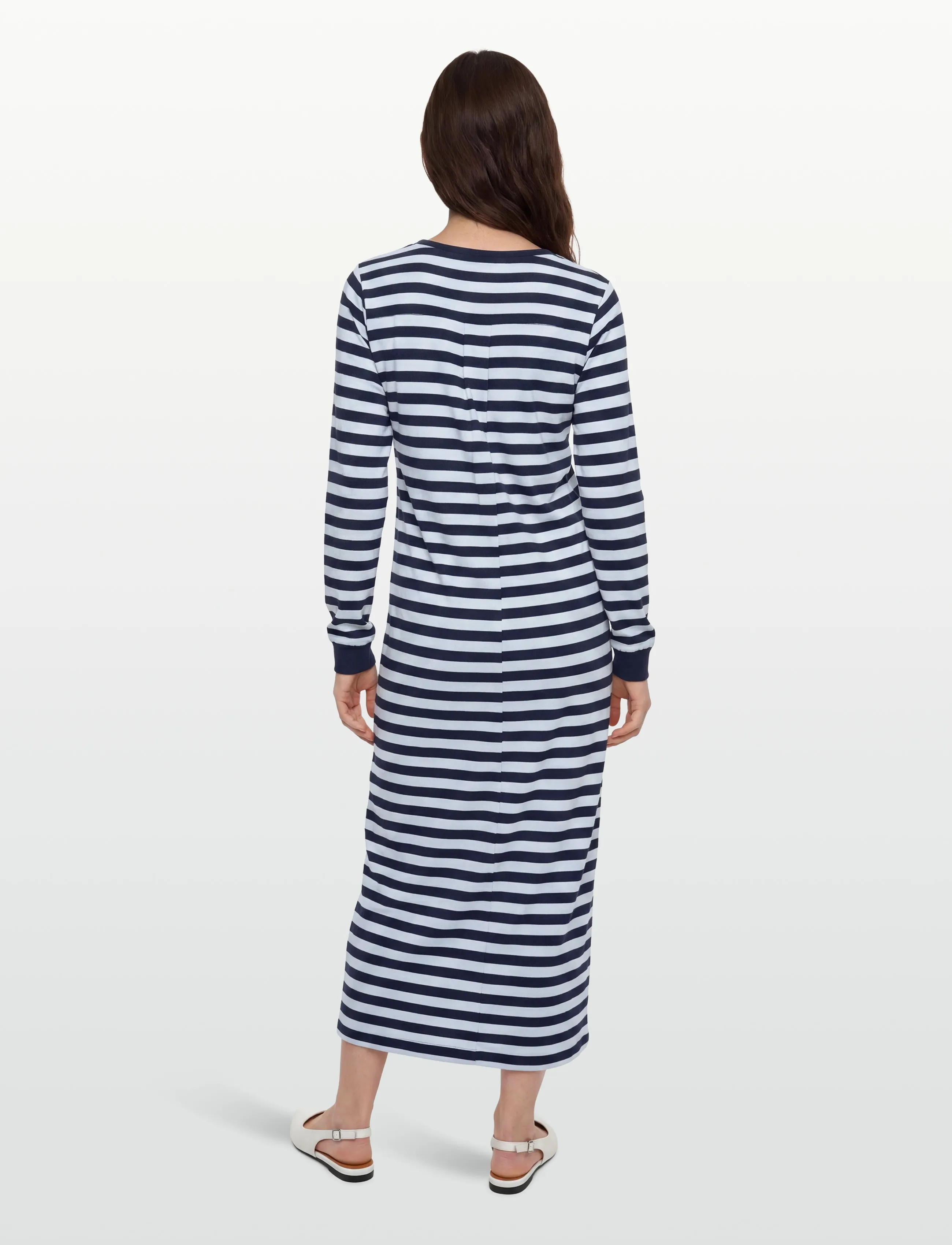 CCDK Copenhagen - Beate Longsleeved Dress - strikkjoler - artic ice stripe - 4