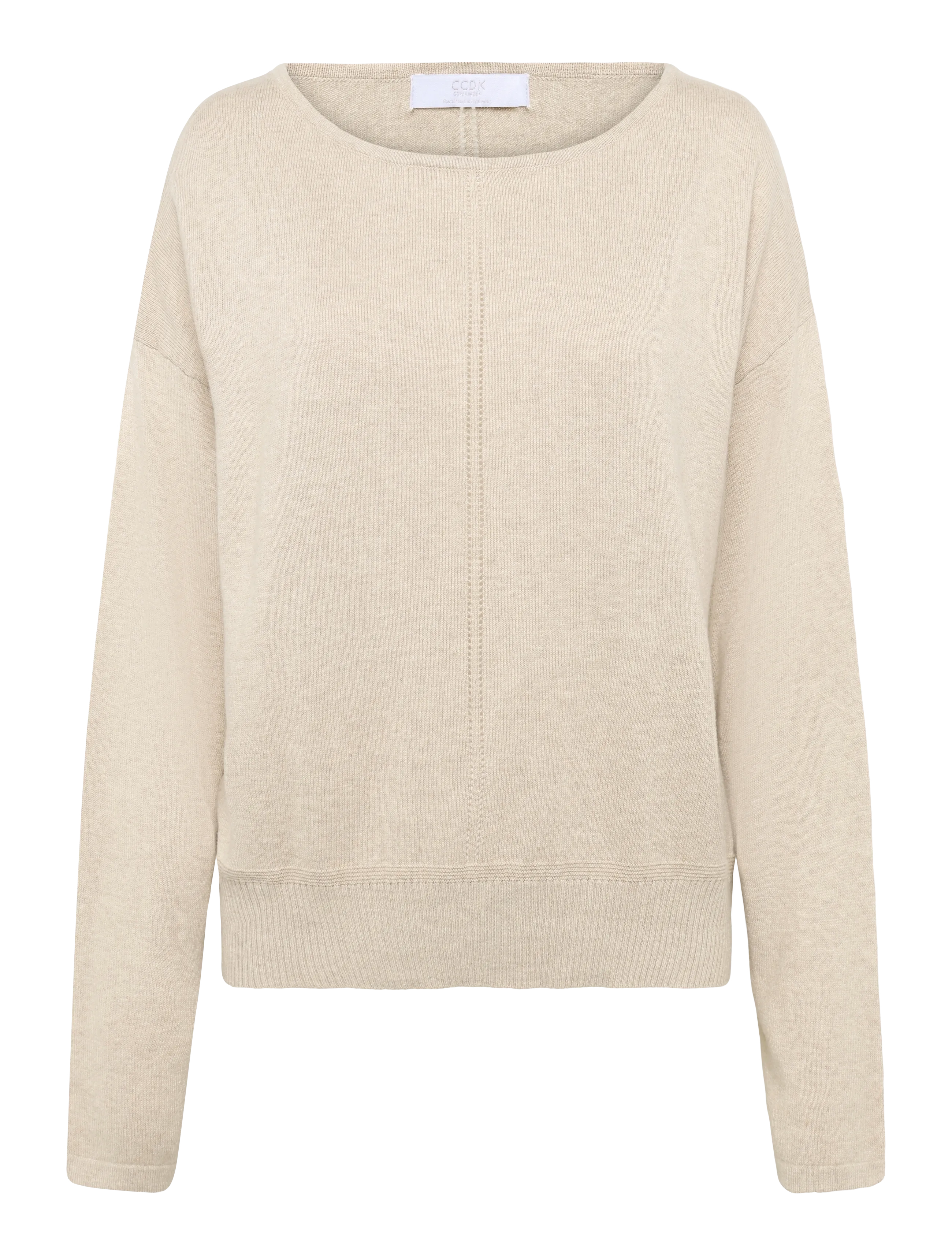CCDK Copenhagen Carmen Pullover - Strik - SAND MELANGE / beige