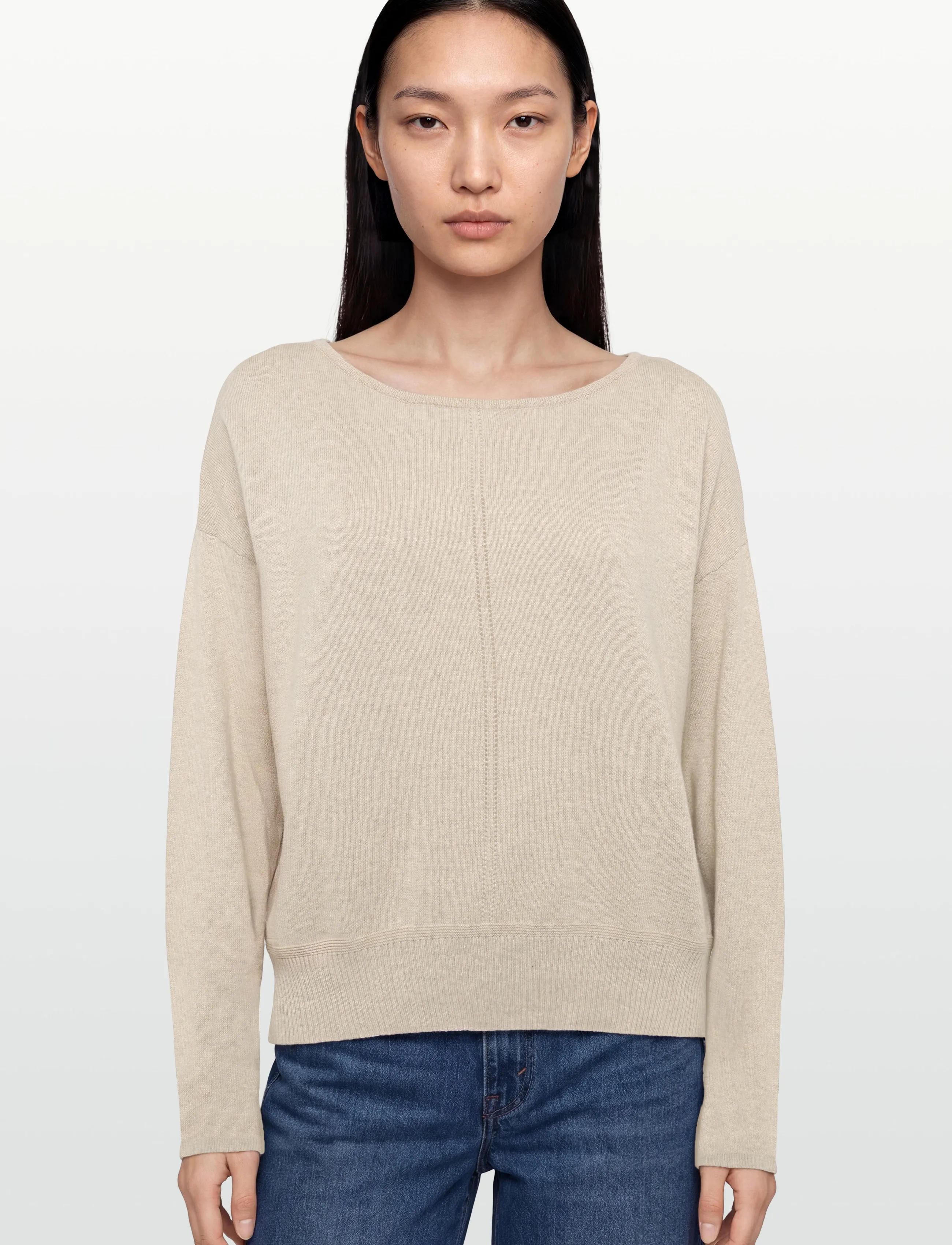 CCDK Copenhagen - Carmen Pullover - sweaters - sand melange - 3