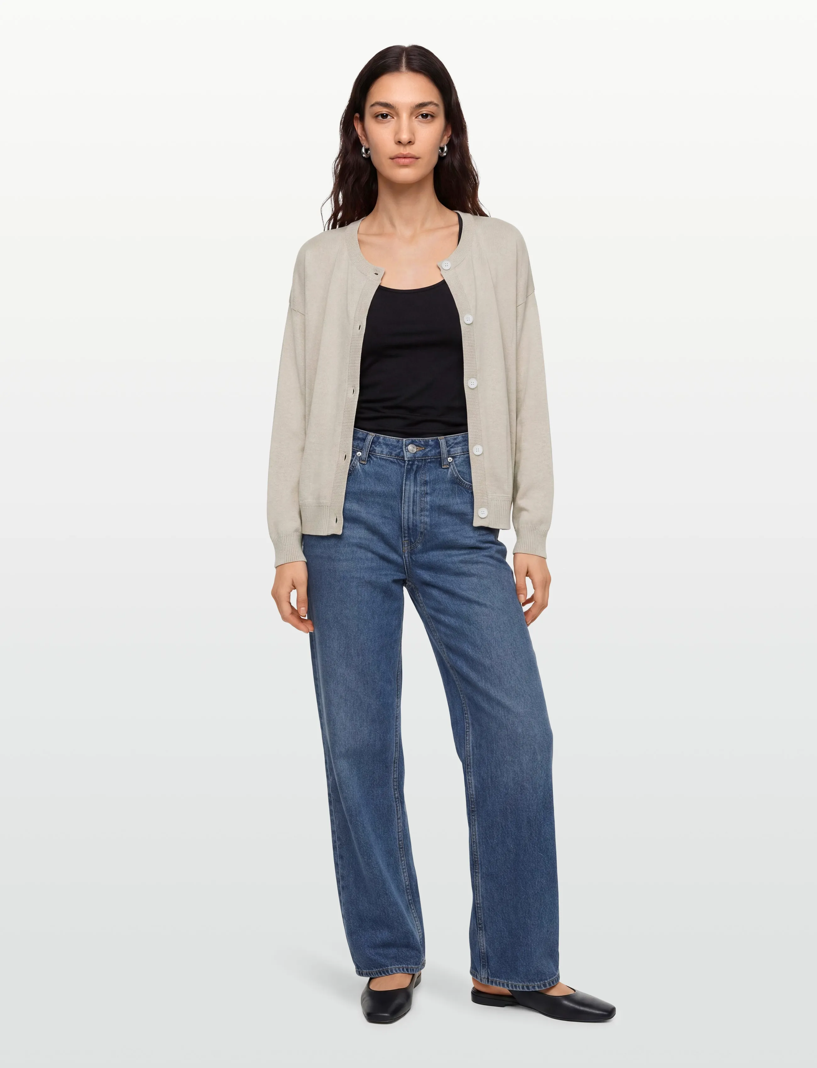 CCDK Copenhagen - Carmelia Cardigan - sand melange - 0