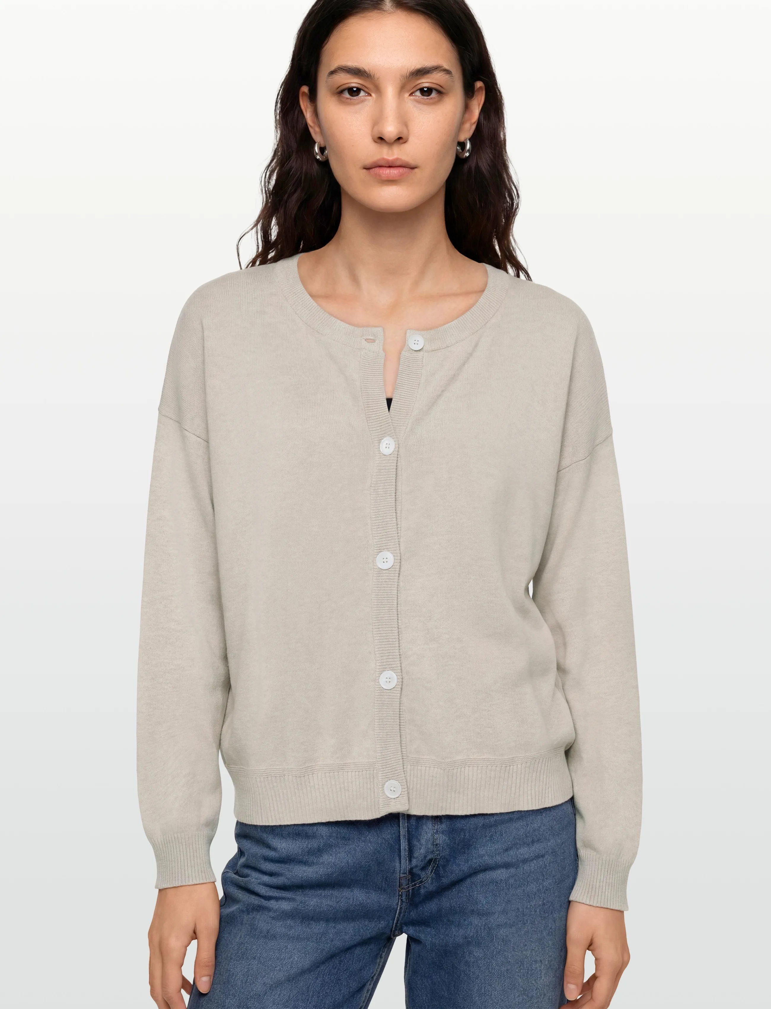 CCDK Copenhagen - Carmelia Cardigan - sand melange - 3